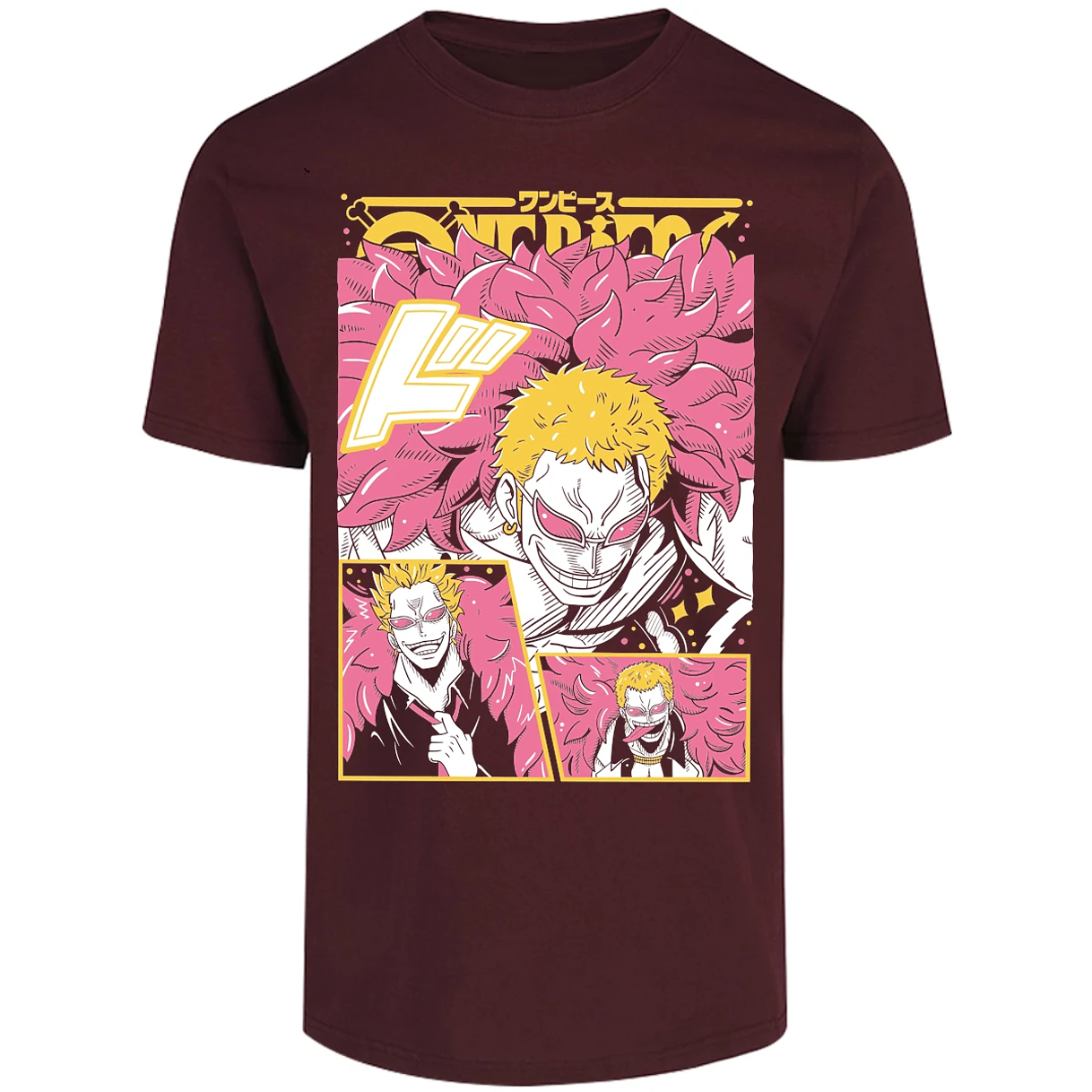 Playera One Piece Diseo Doflamingo para Adulto 5
