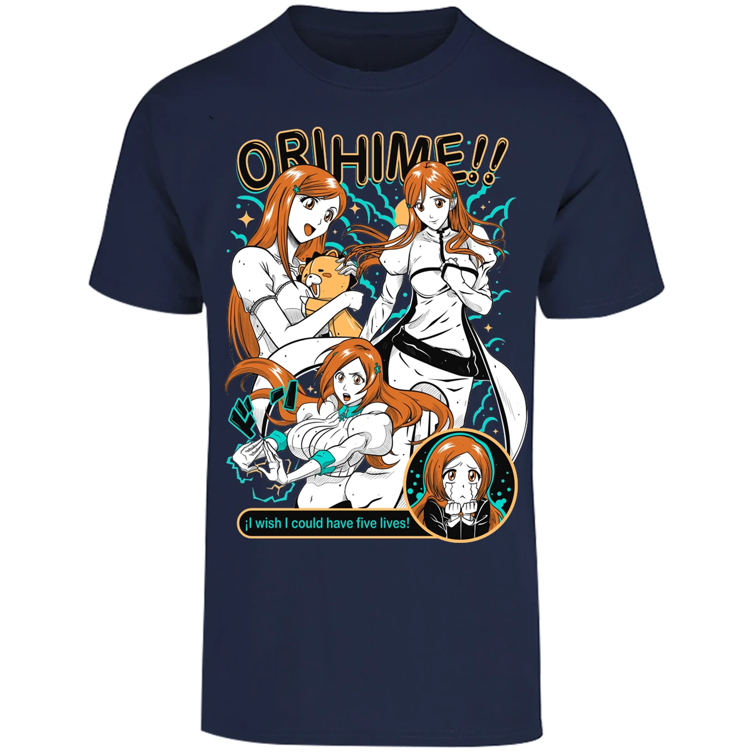 Playera Record Of Ragnarok Orihime Bleach para Adulto 2