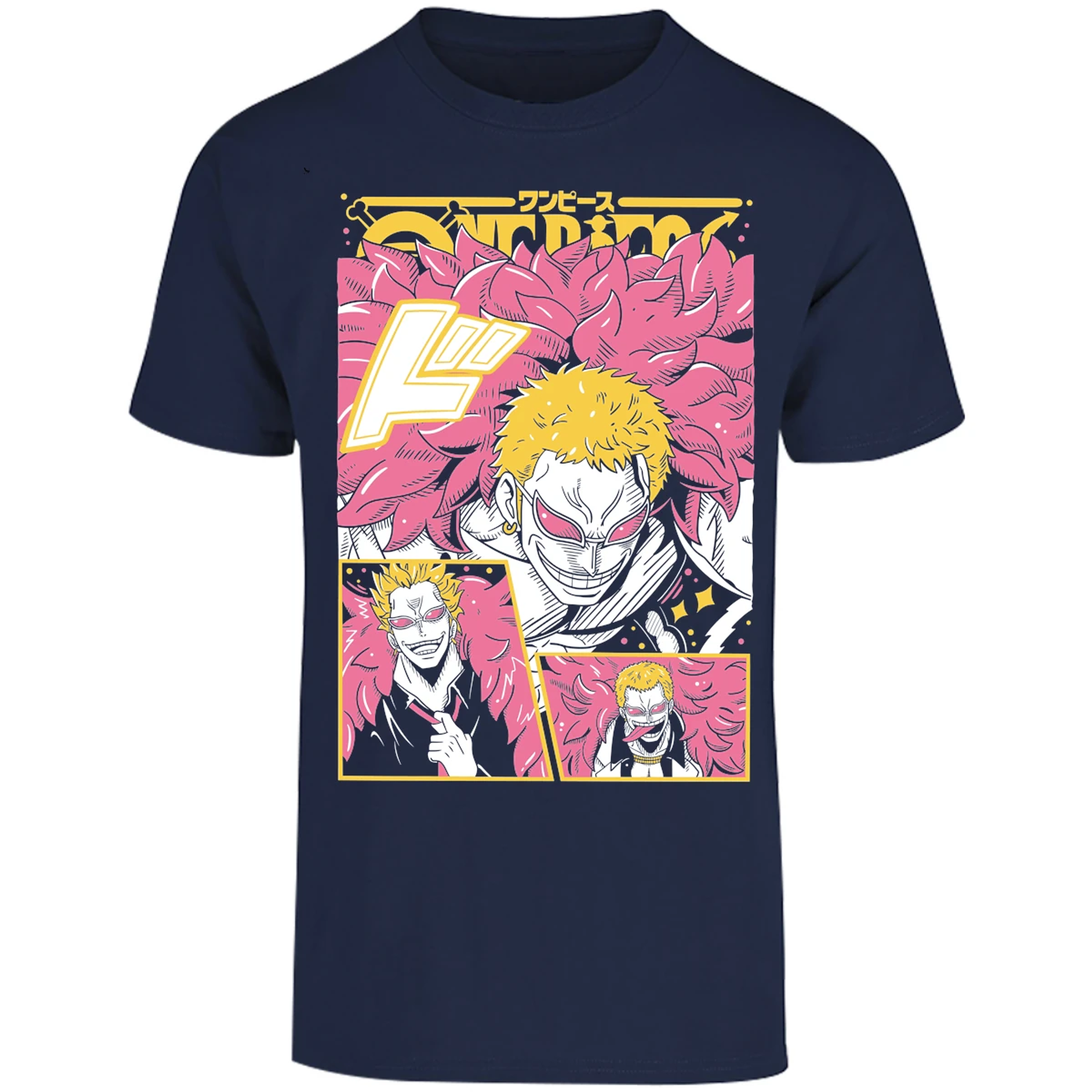 Playera One Piece Diseo Doflamingo para Adulto 10