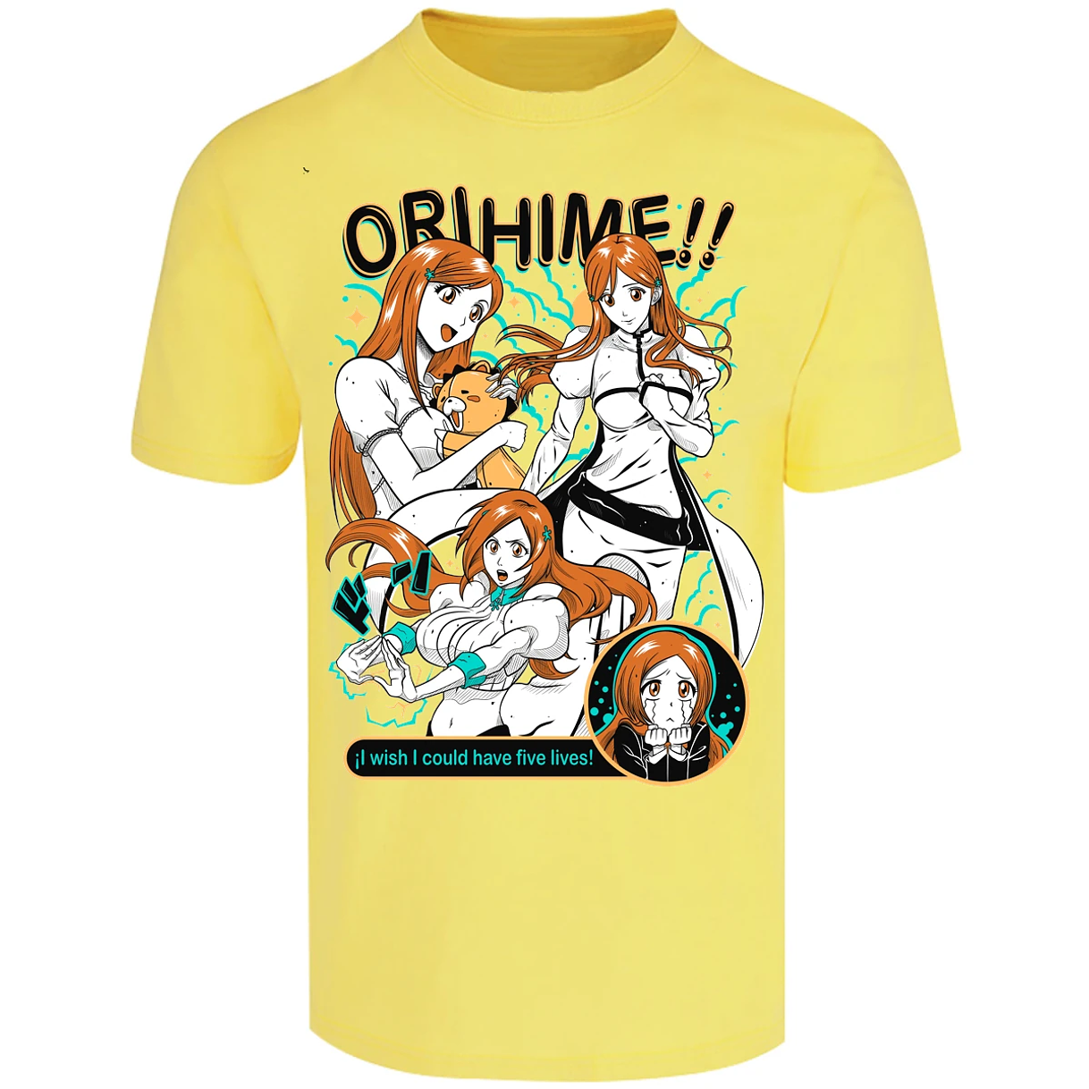 Playera Record Of Ragnarok Orihime Bleach para Adulto 17