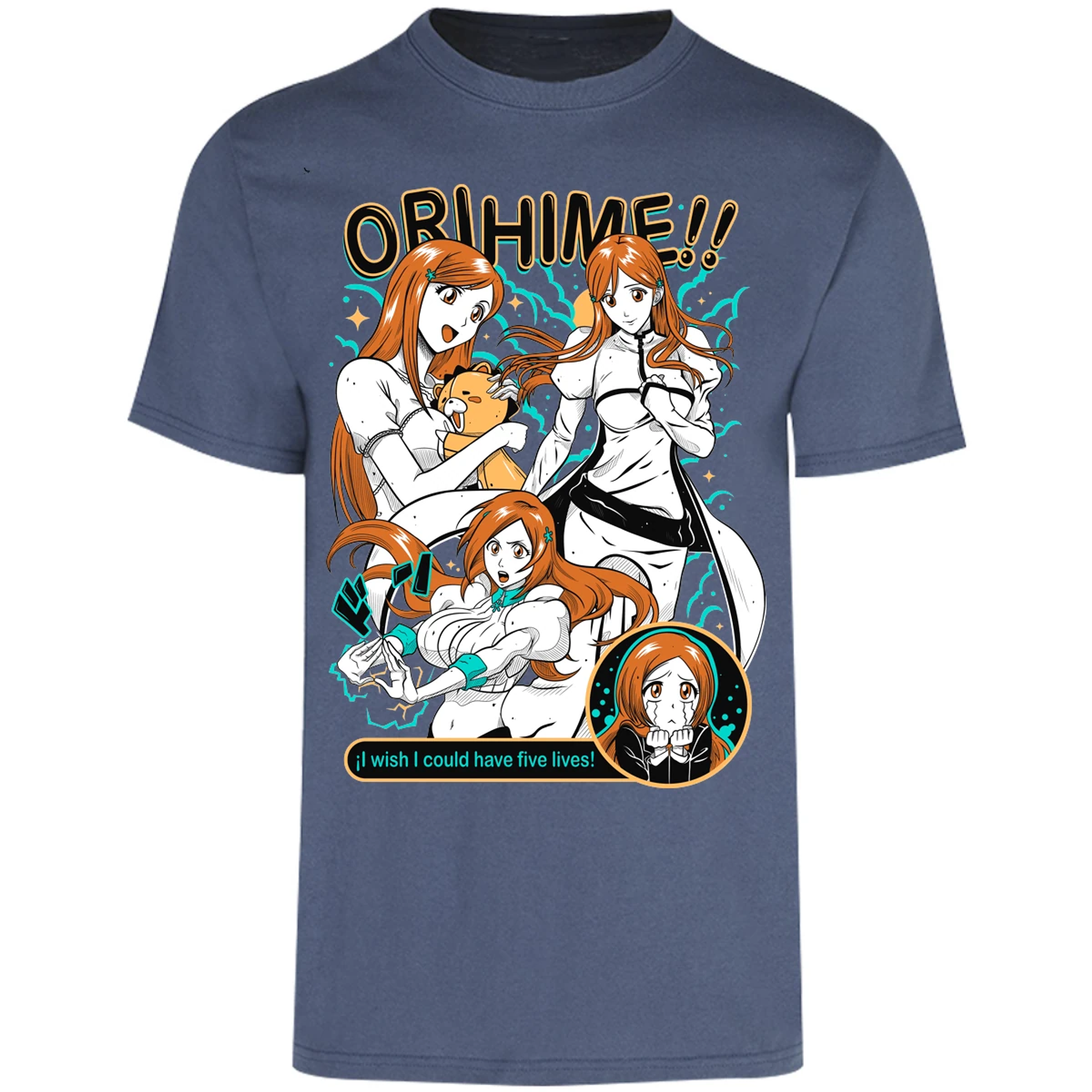 Playera Record Of Ragnarok Orihime Bleach para Adulto 5