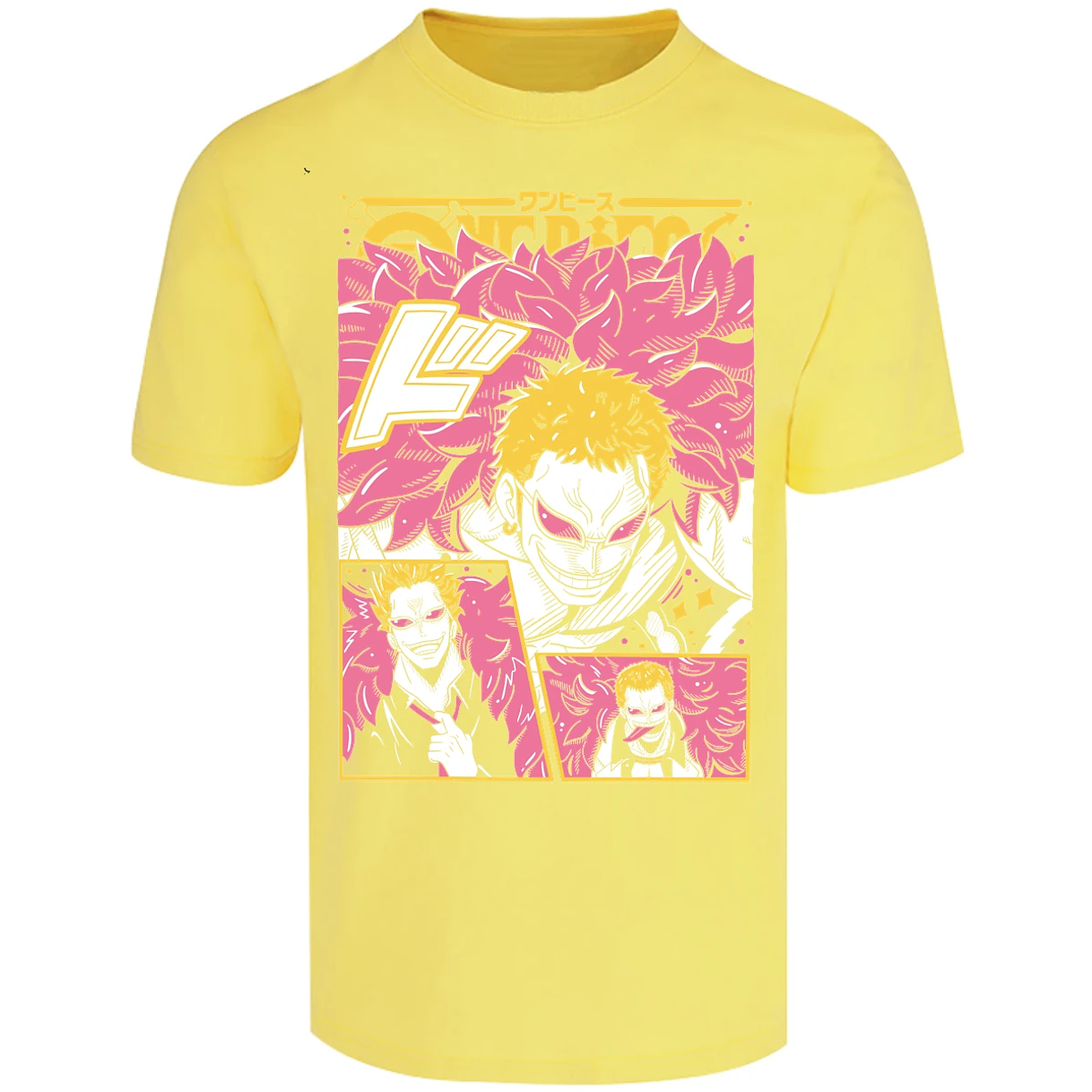 Playera One Piece Diseo Doflamingo para Adulto 13