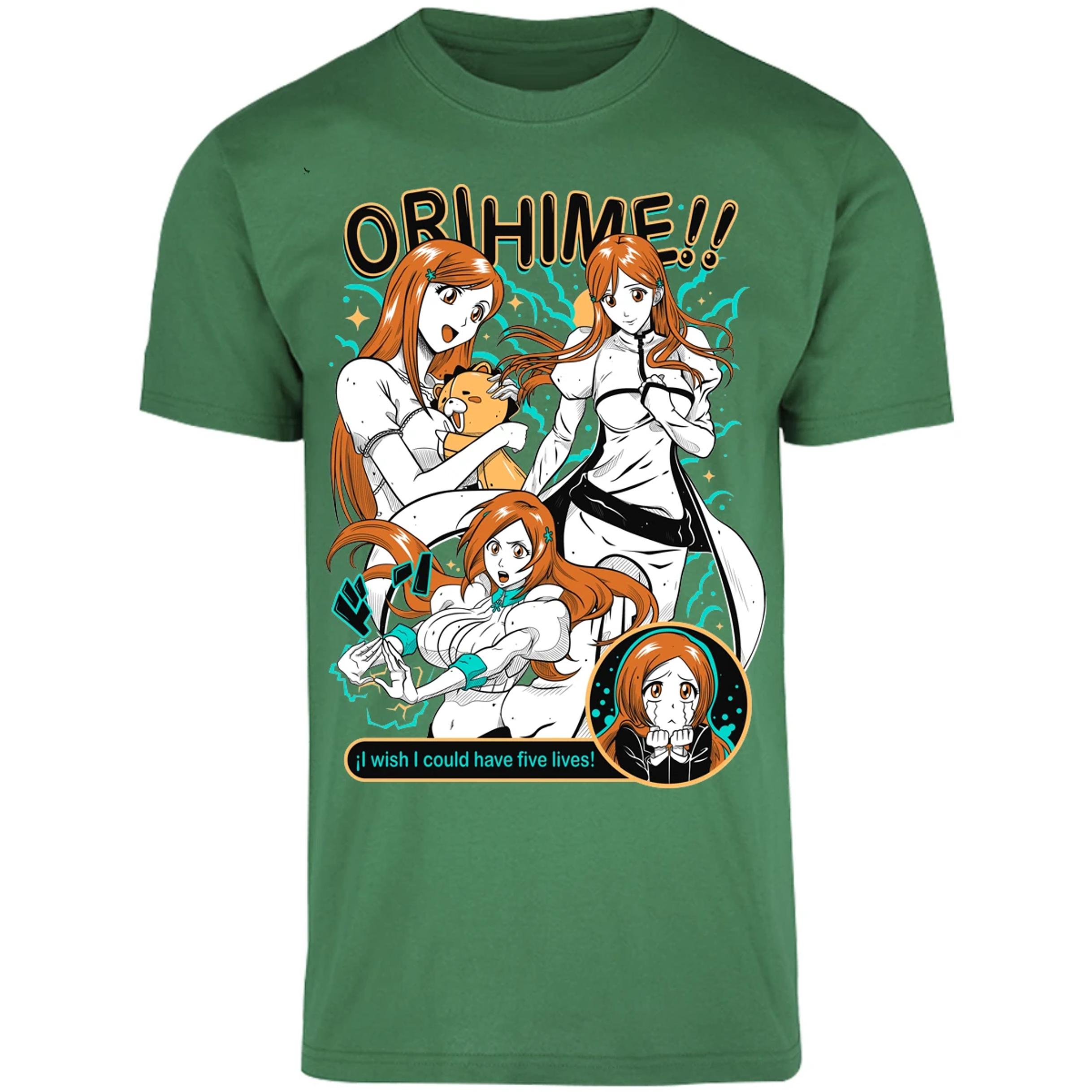 Playera Record Of Ragnarok Orihime Bleach para Adulto 7