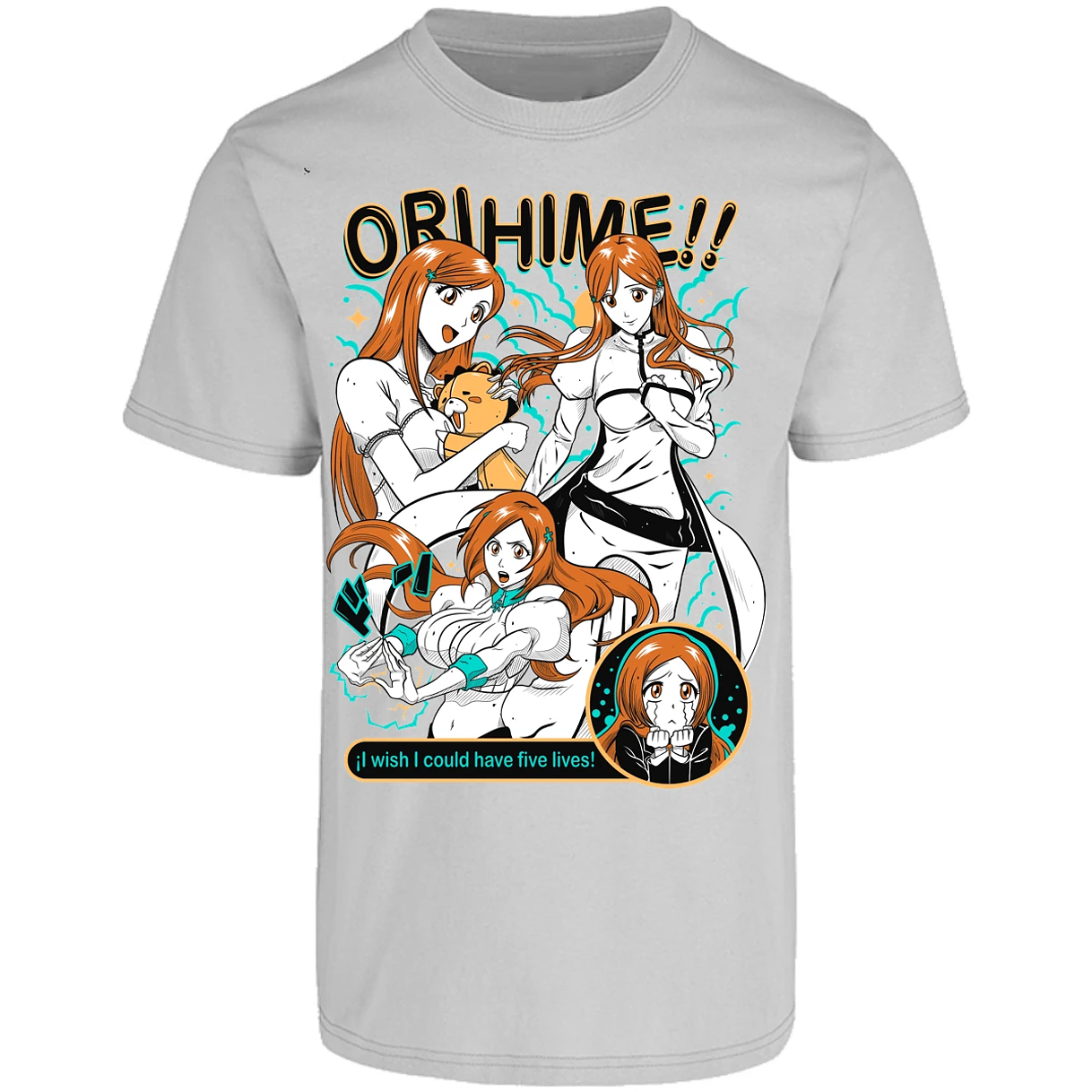 Playera Record Of Ragnarok Orihime Bleach para Adulto 8
