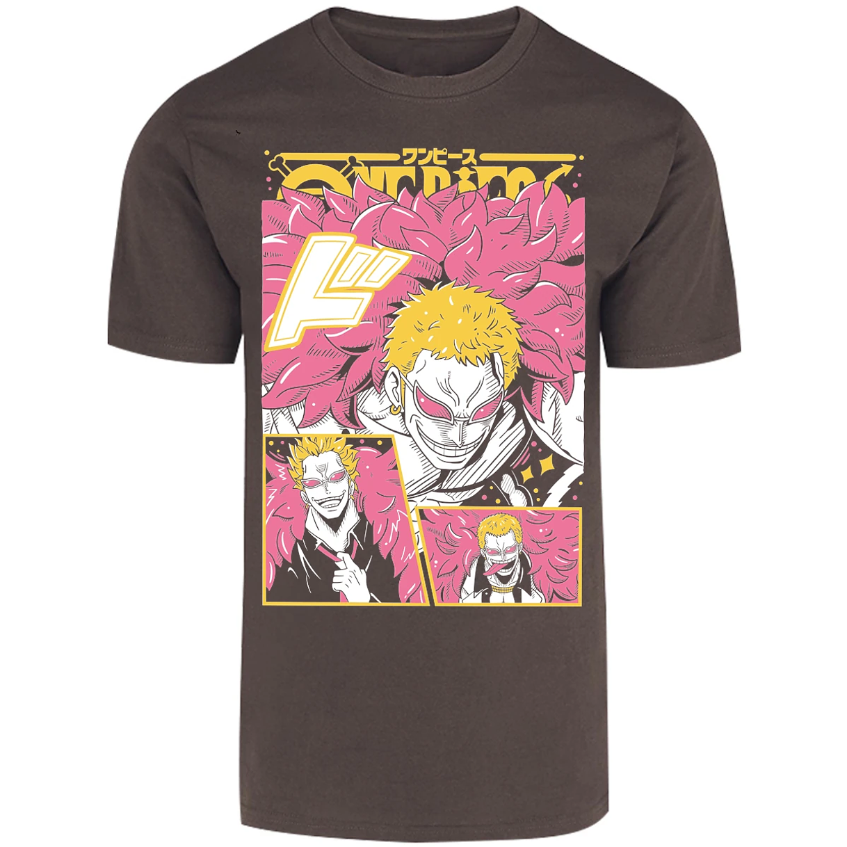 Playera One Piece Diseo Doflamingo para Adulto 16