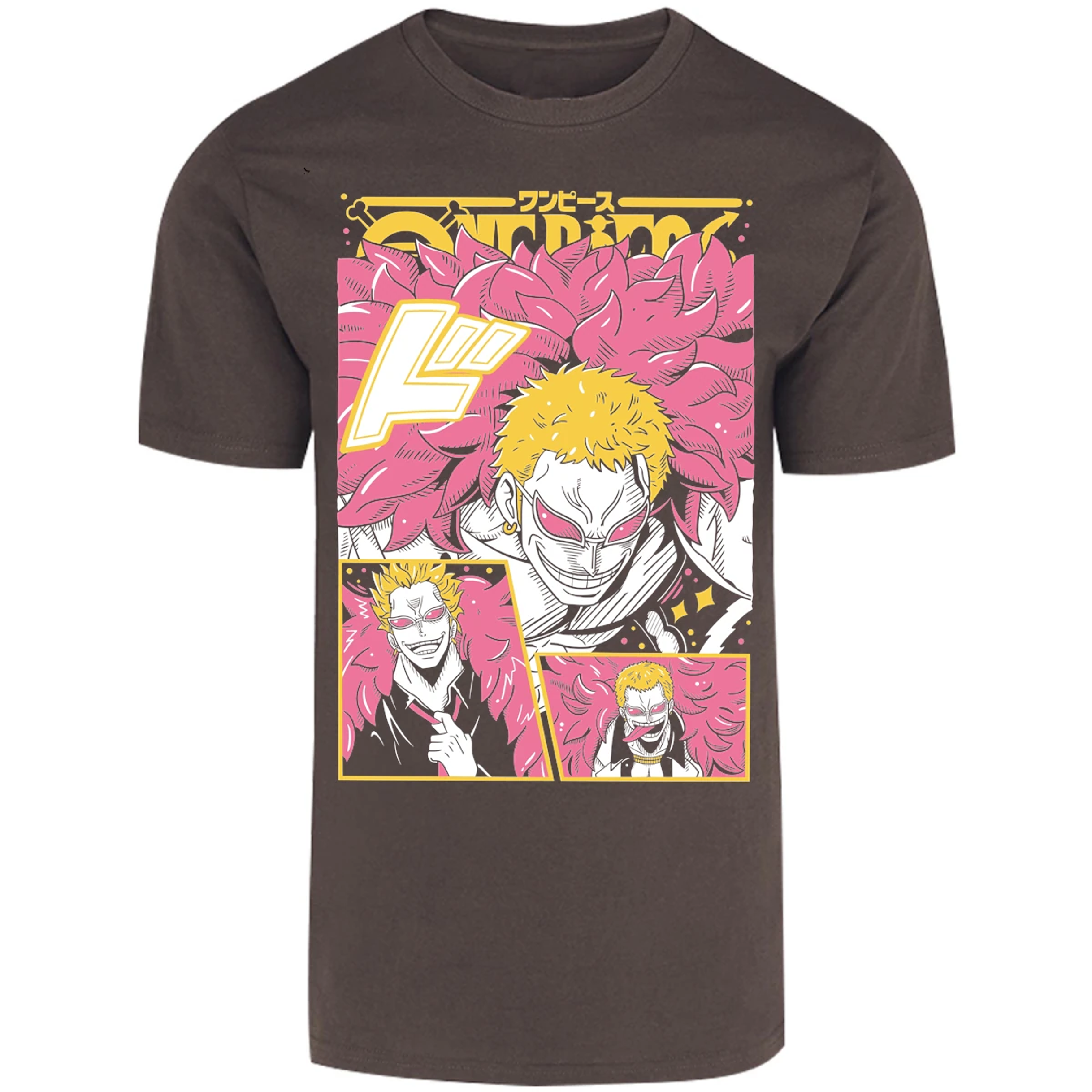 Playera One Piece Diseo Doflamingo para Adulto 16