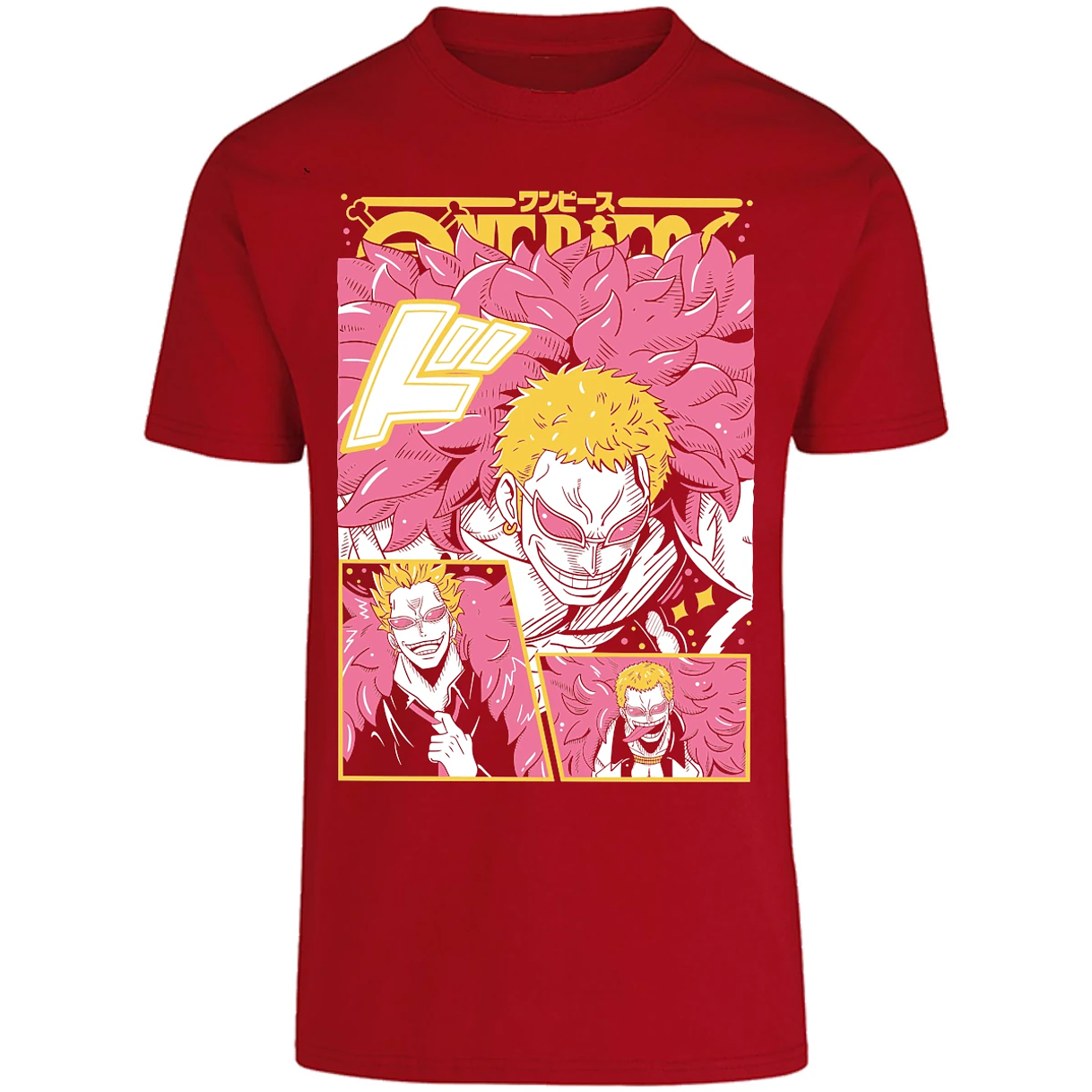 Playera One Piece Diseo Doflamingo para Adulto 17