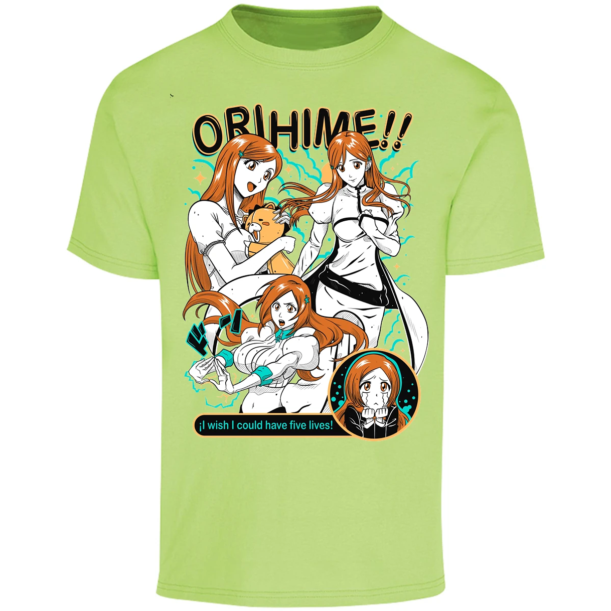 Playera Record Of Ragnarok Orihime Bleach para Adulto 10