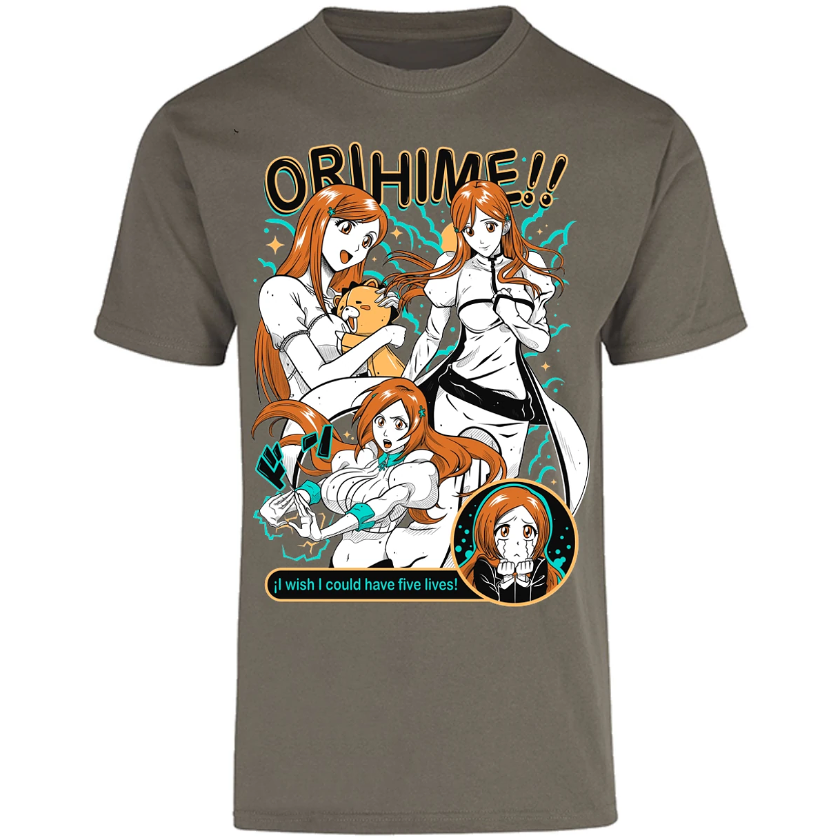 Playera Record Of Ragnarok Orihime Bleach para Adulto 11
