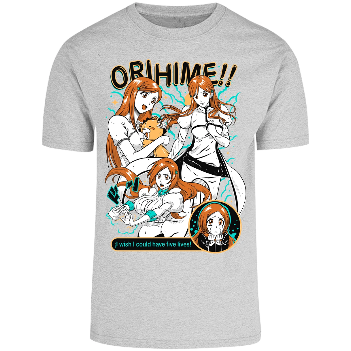 Playera Record Of Ragnarok Orihime Bleach para Adulto 13