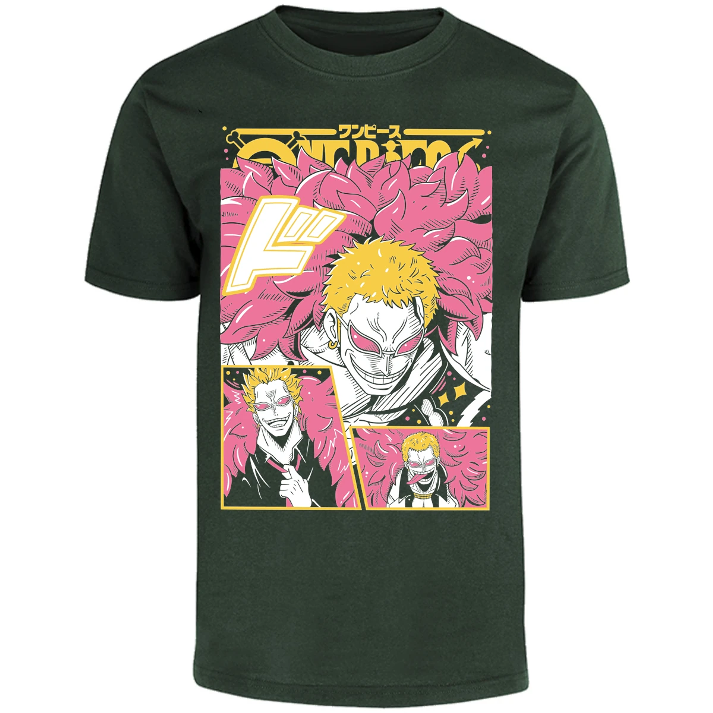 Playera One Piece Diseo Doflamingo para Adulto 23