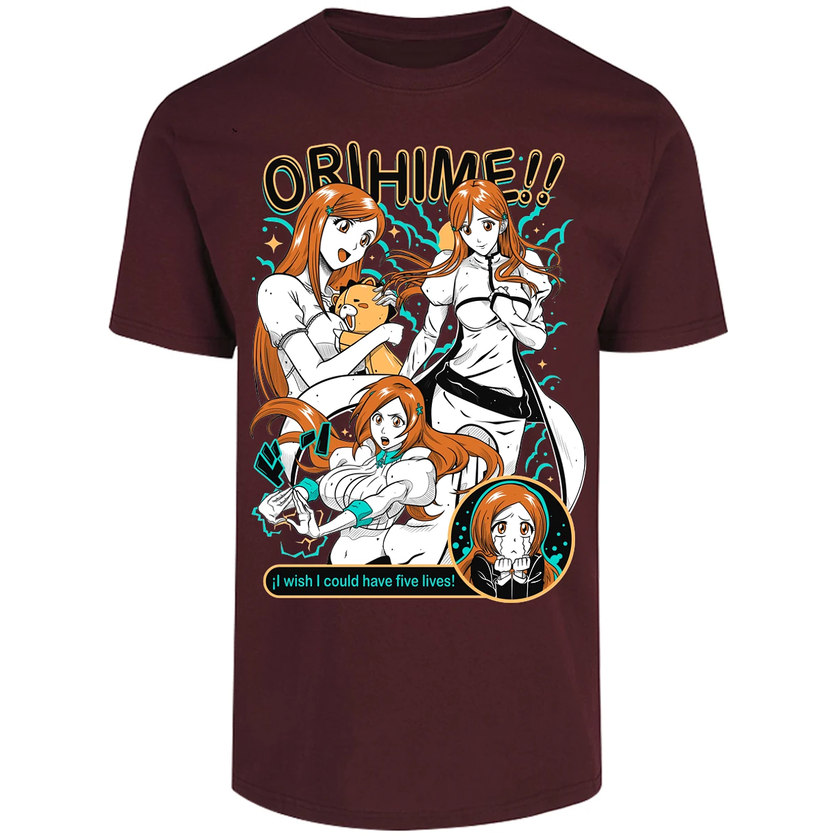 Playera Record Of Ragnarok Orihime Bleach para Adulto 16