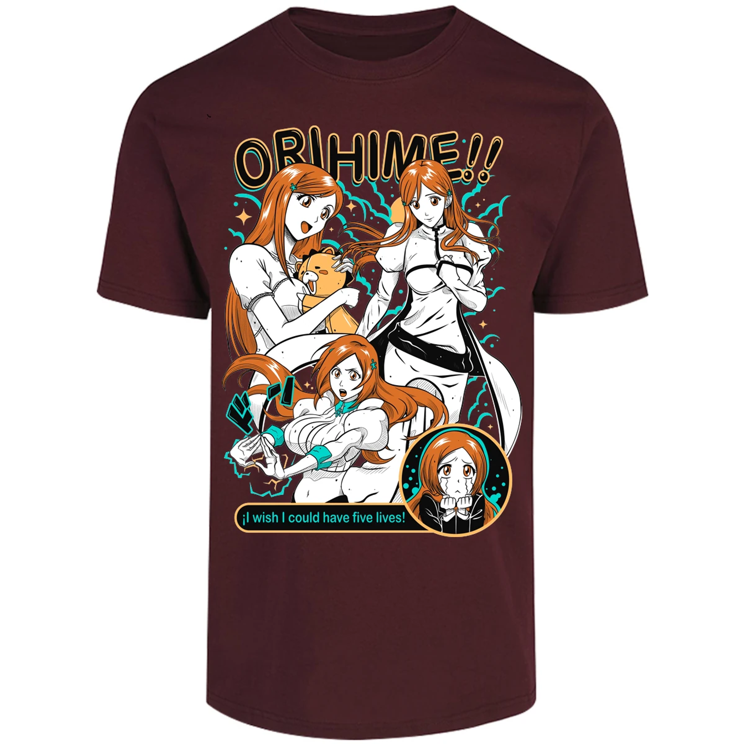 Playera Record Of Ragnarok Orihime Bleach para Adulto 16
