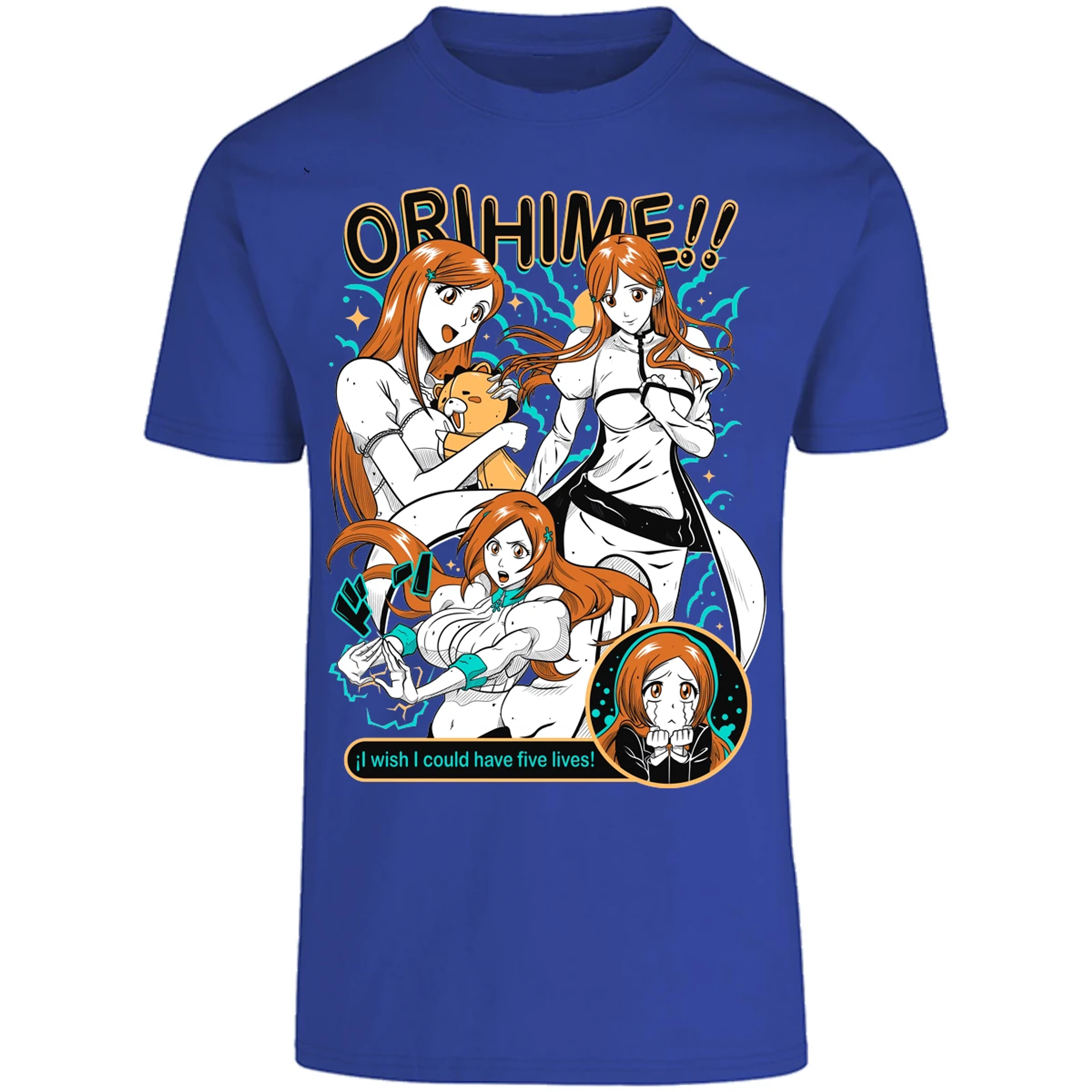 Playera Record Of Ragnarok Orihime Bleach para Adulto 18
