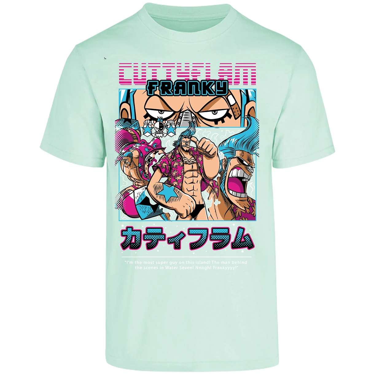 Playera One Piece Frankie Anime para Adulto 42