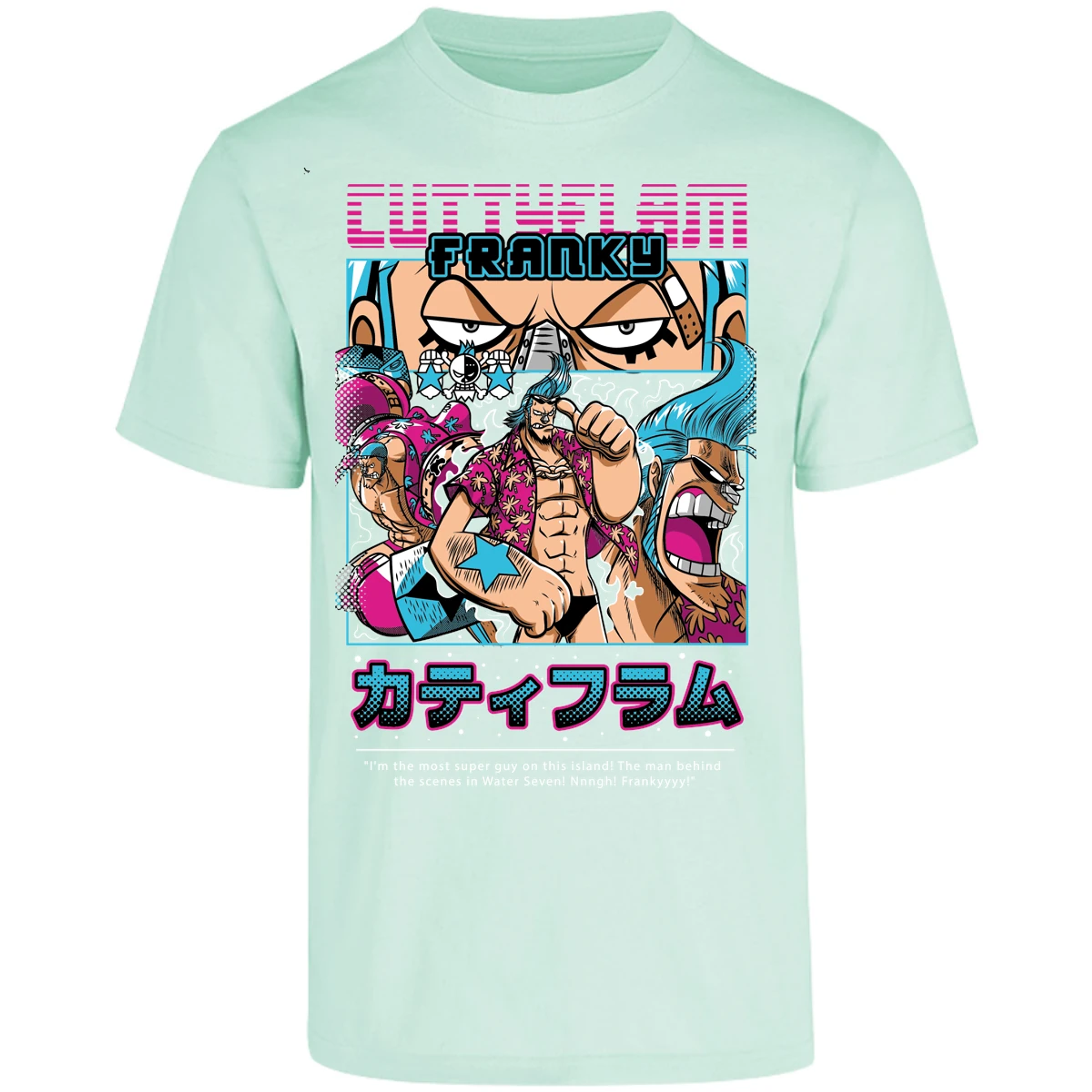 Playera One Piece Frankie Anime para Adulto 42