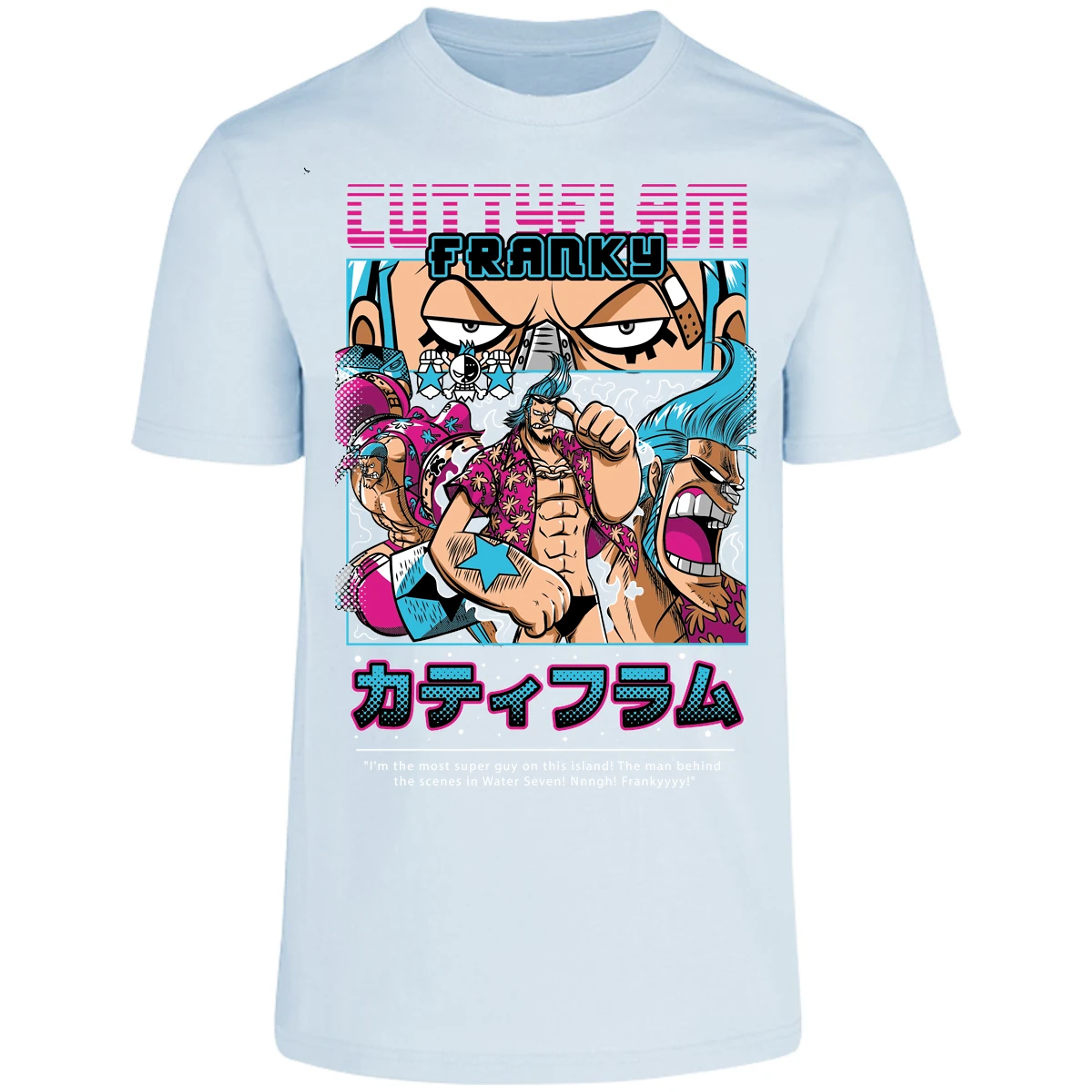 Playera One Piece Frankie Anime para Adulto 20