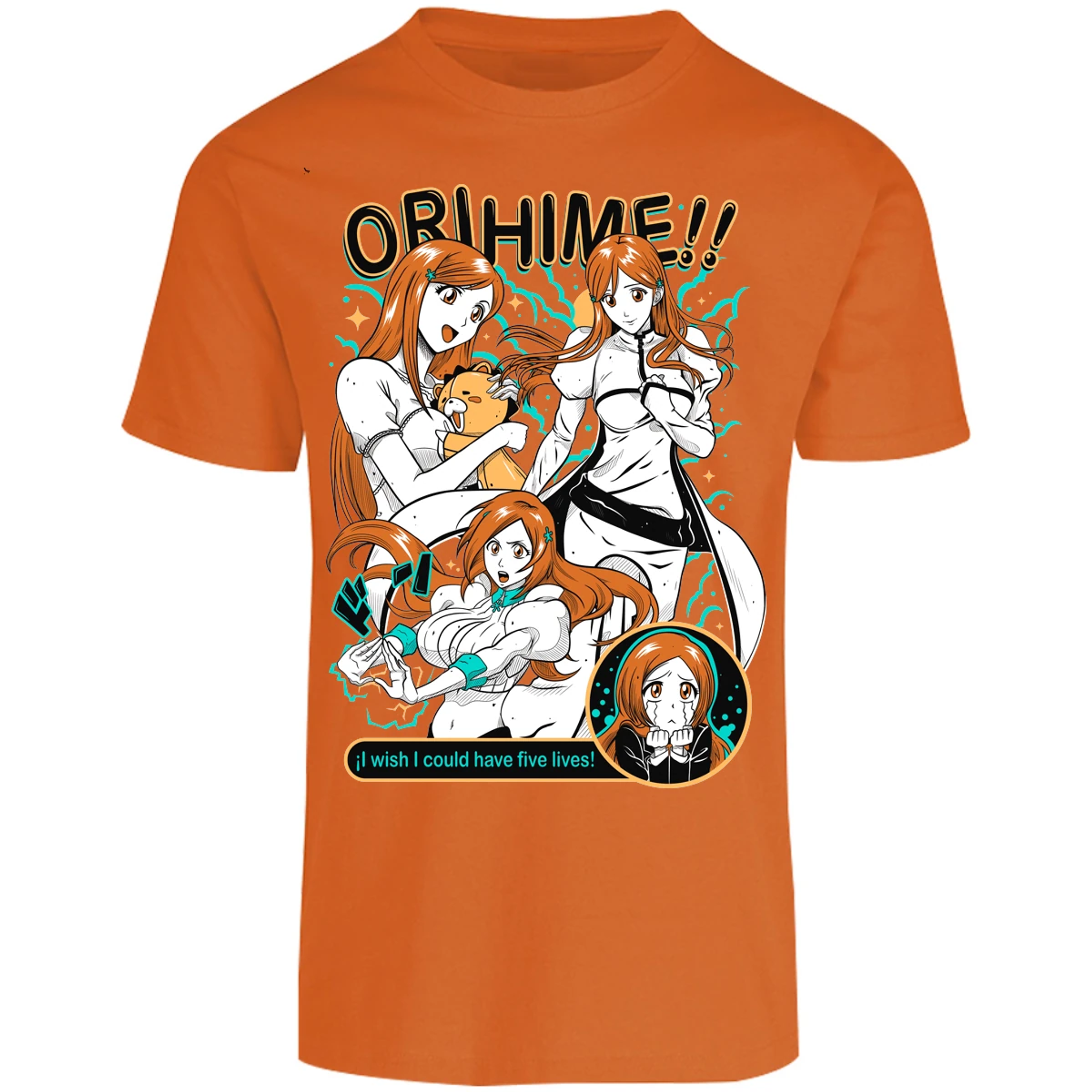 Playera Record Of Ragnarok Orihime Bleach para Adulto 19