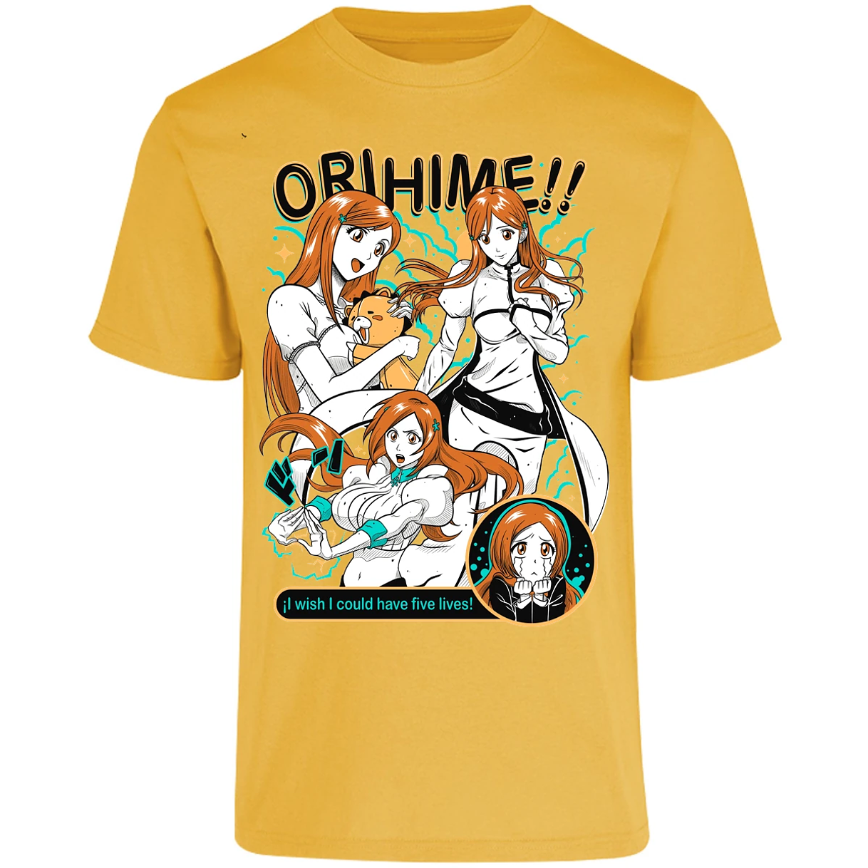 Playera Record Of Ragnarok Orihime Bleach para Adulto 20