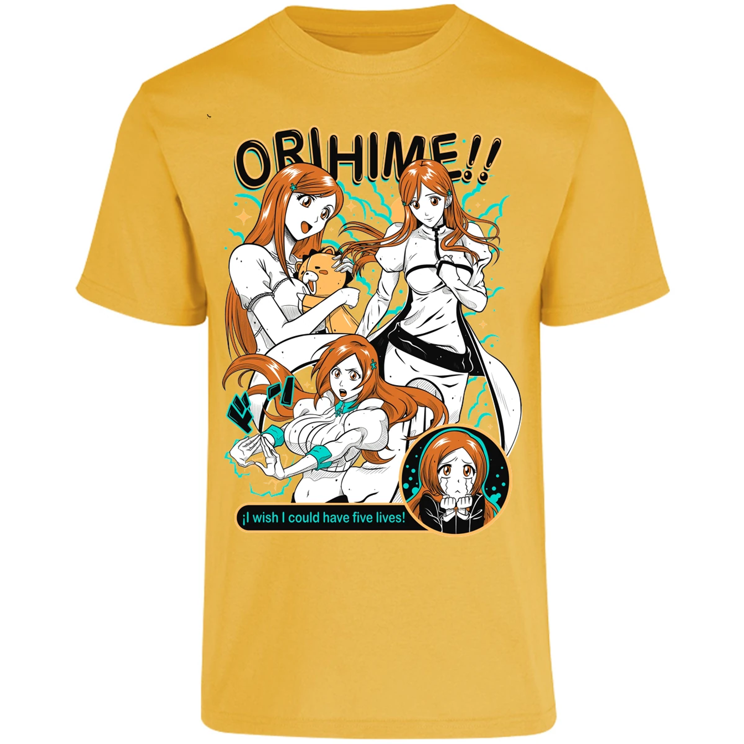 Playera Record Of Ragnarok Orihime Bleach para Adulto 20