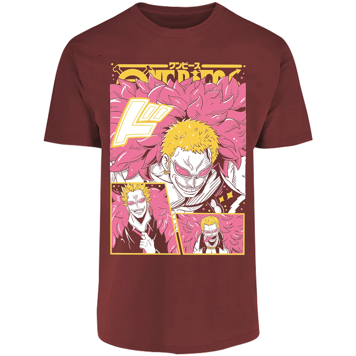 Playera One Piece Diseo Doflamingo para Adulto 38