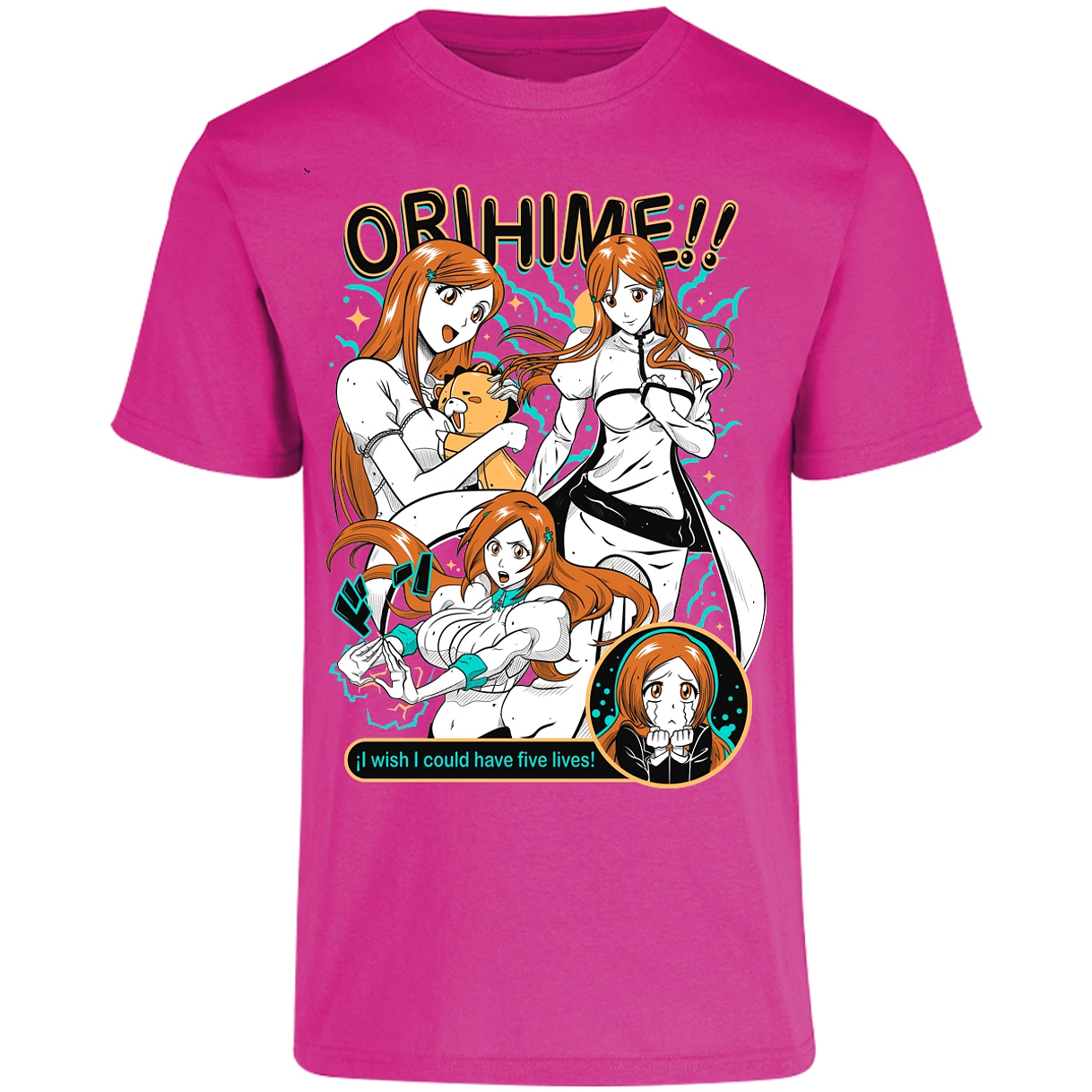 Playera Record Of Ragnarok Orihime Bleach para Adulto 23