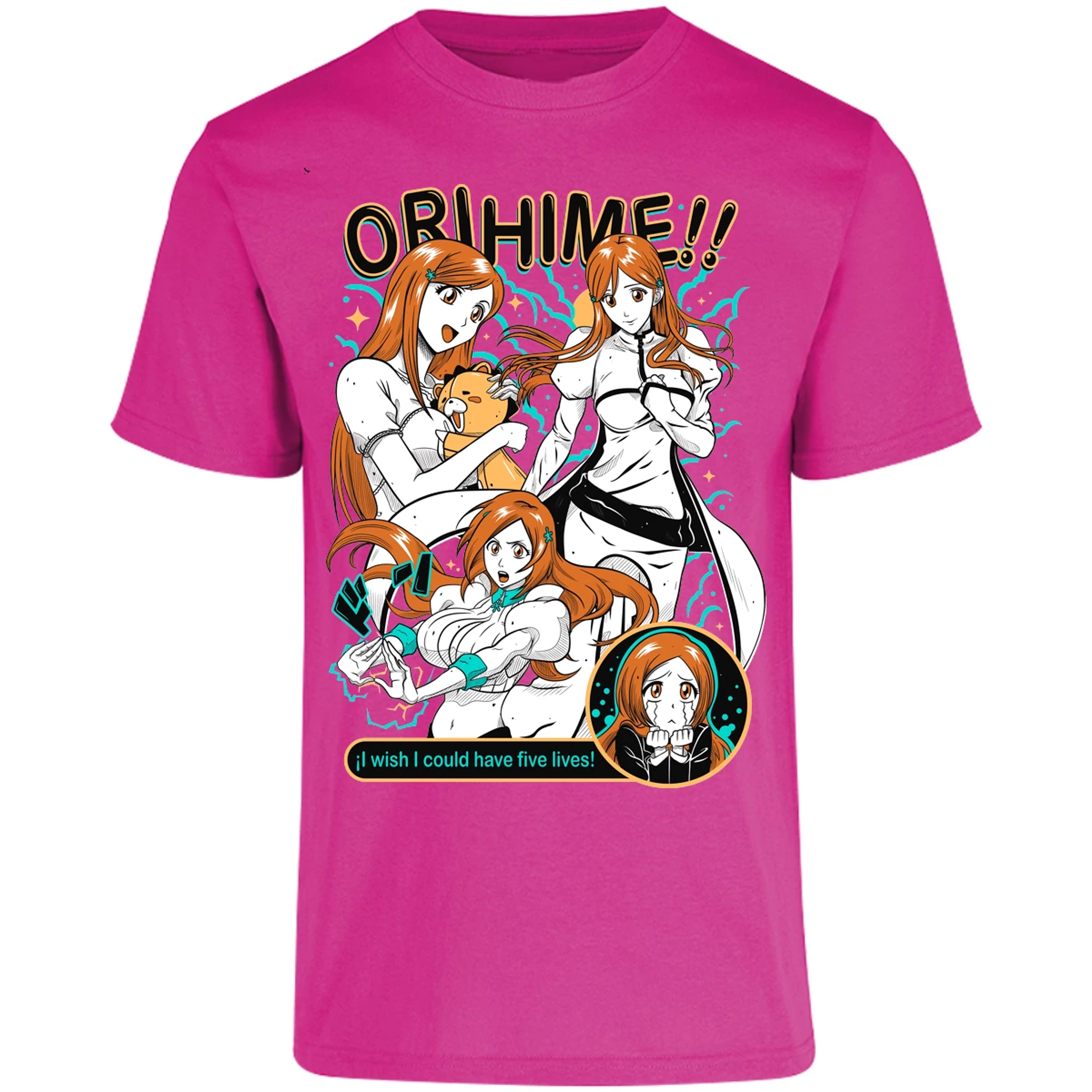 Playera Record Of Ragnarok Orihime Bleach para Adulto 23