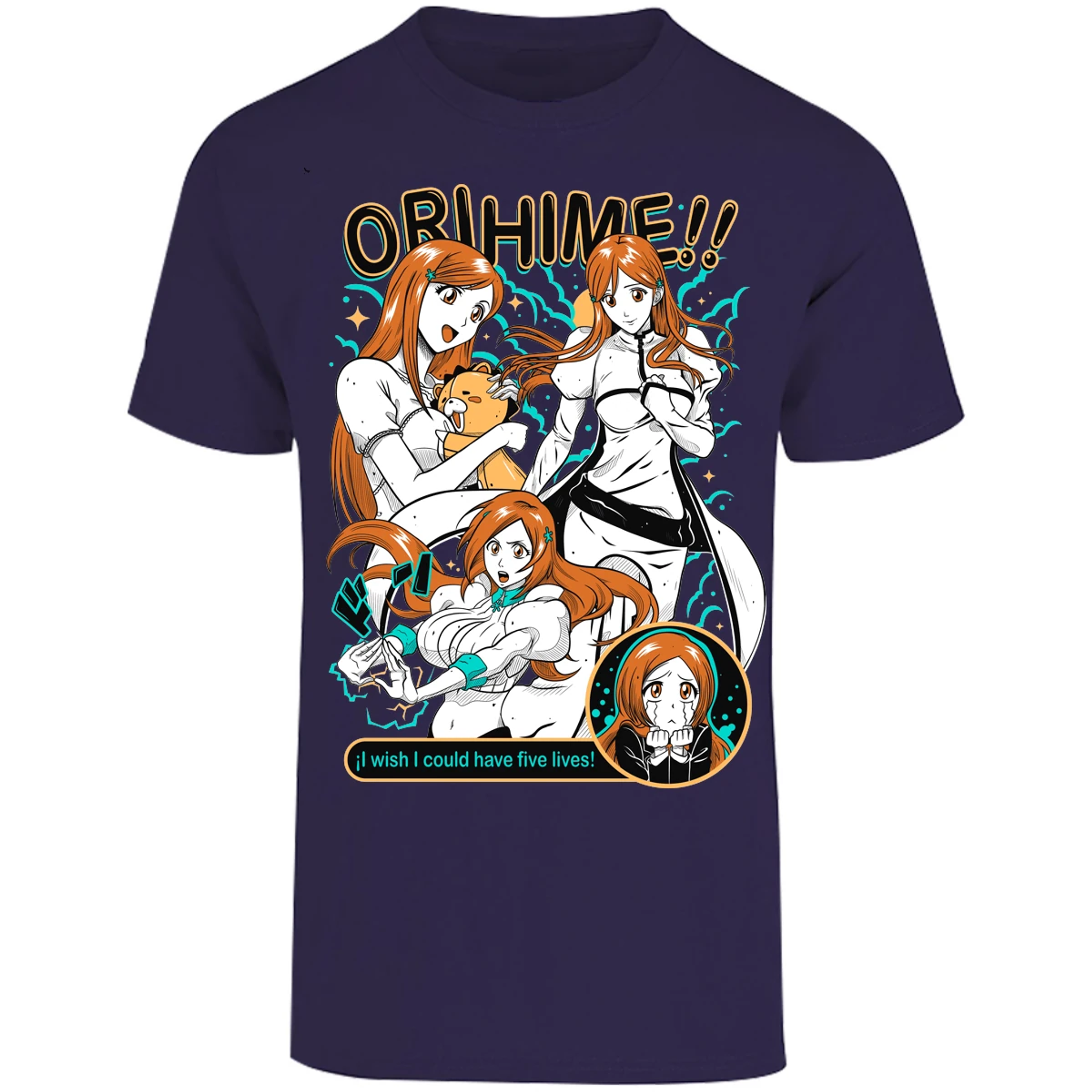 Playera Record Of Ragnarok Orihime Bleach para Adulto 24