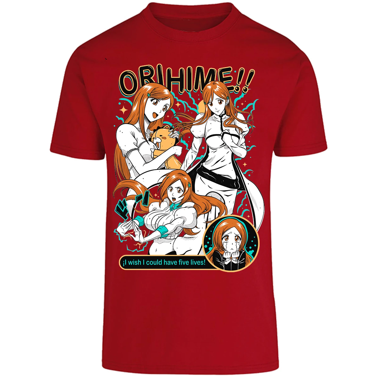Playera Record Of Ragnarok Orihime Bleach para Adulto 25