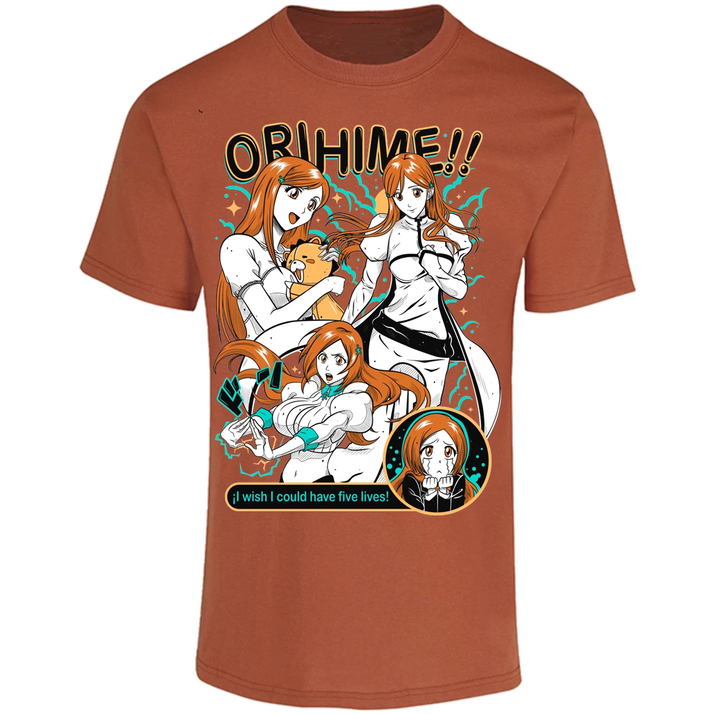 Playera Record Of Ragnarok Orihime Bleach para Adulto 26
