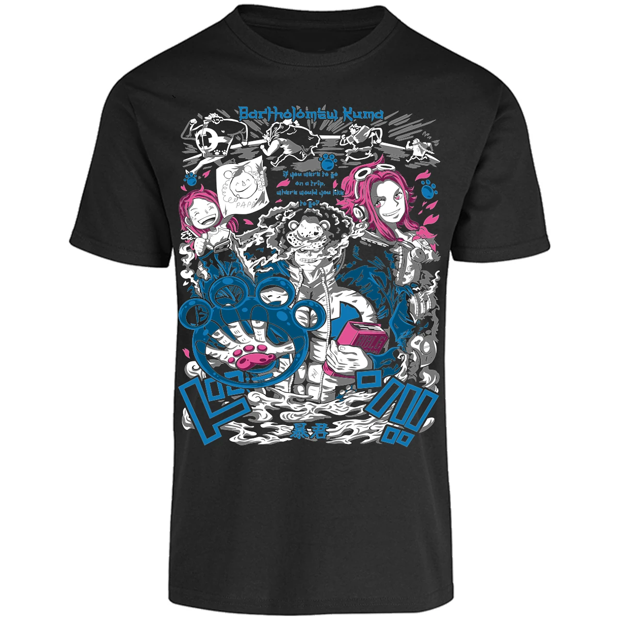 Playera One Piece Kuma para Adulto 11