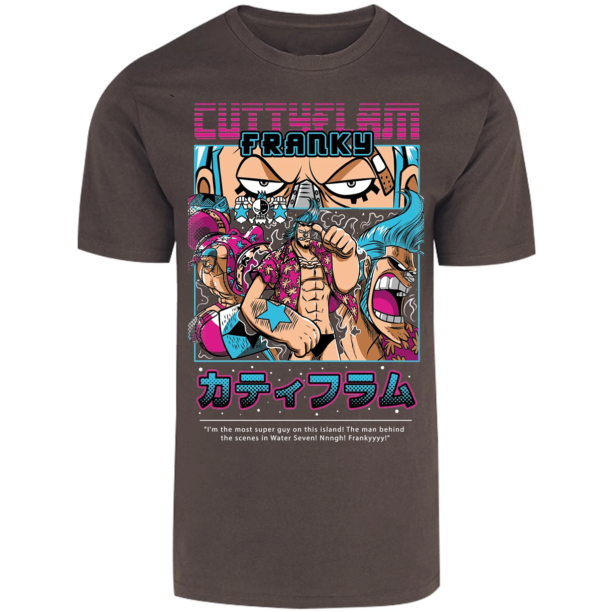 Playera One Piece Frankie Anime para Adulto 7