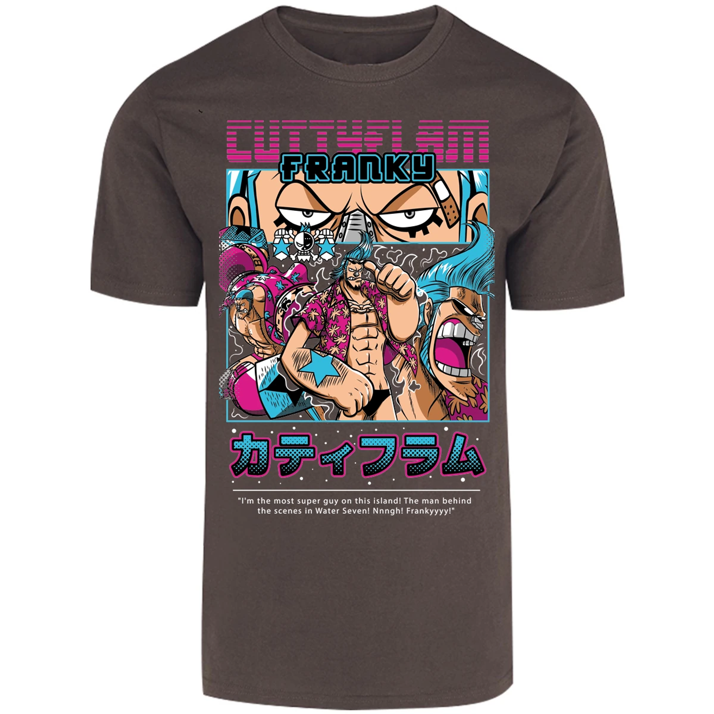 Playera One Piece Frankie Anime para Adulto 7
