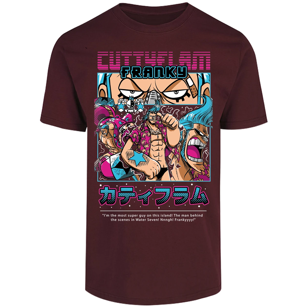 Playera One Piece Frankie Anime para Adulto 9