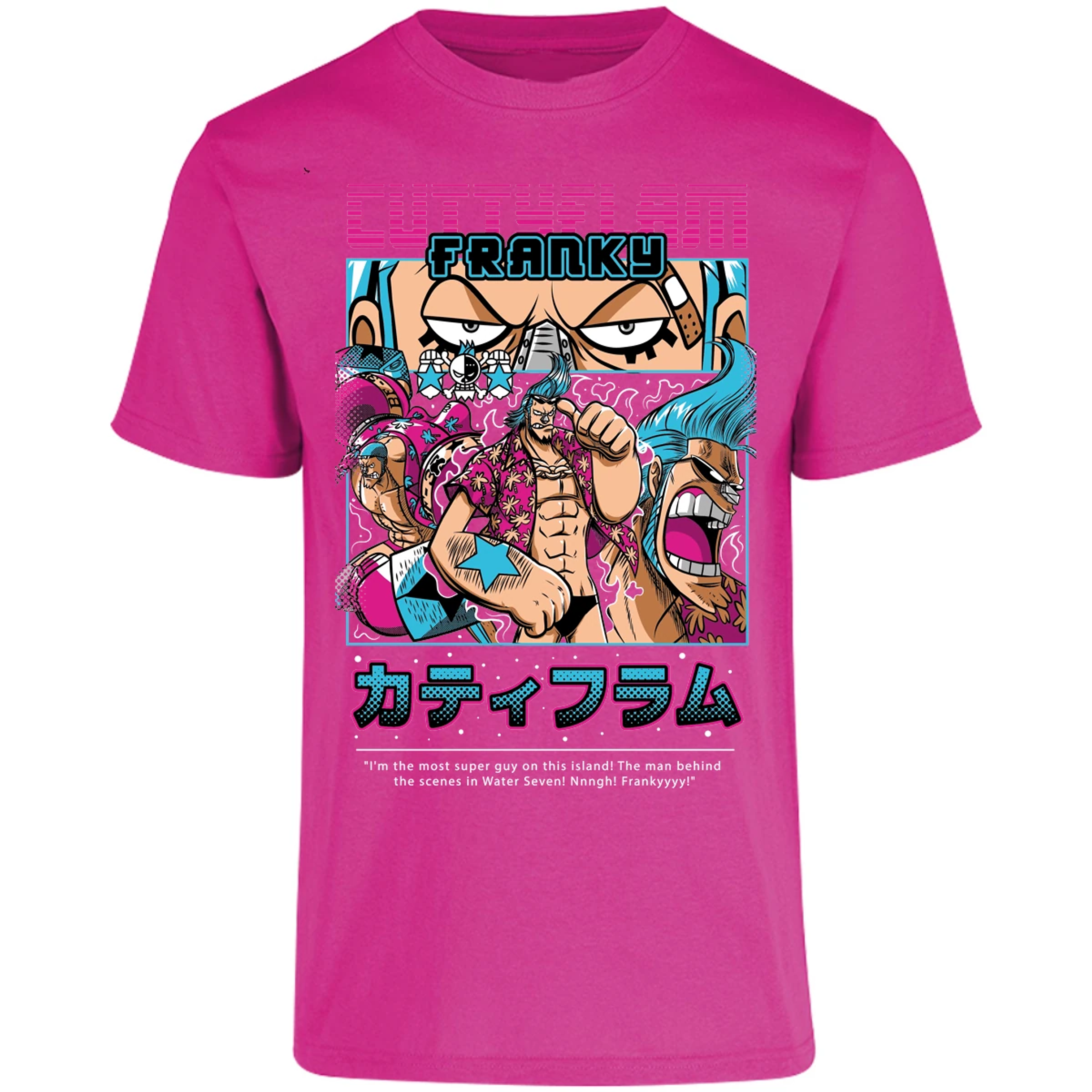 Playera One Piece Frankie Anime para Adulto 11