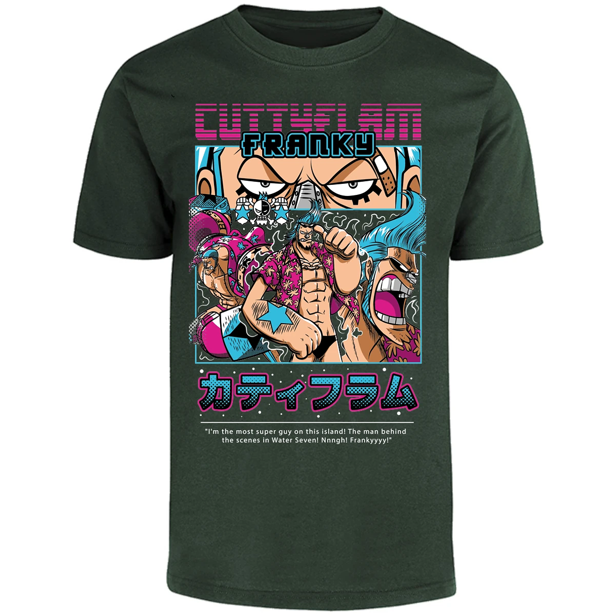 Playera One Piece Frankie Anime para Adulto 15