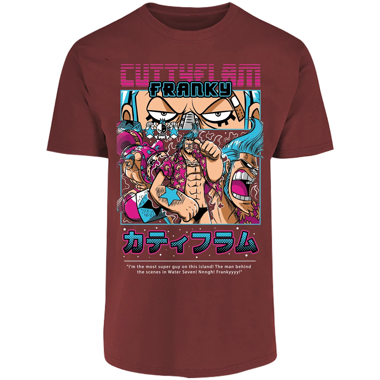Playera One Piece Frankie Anime para Adulto 17
