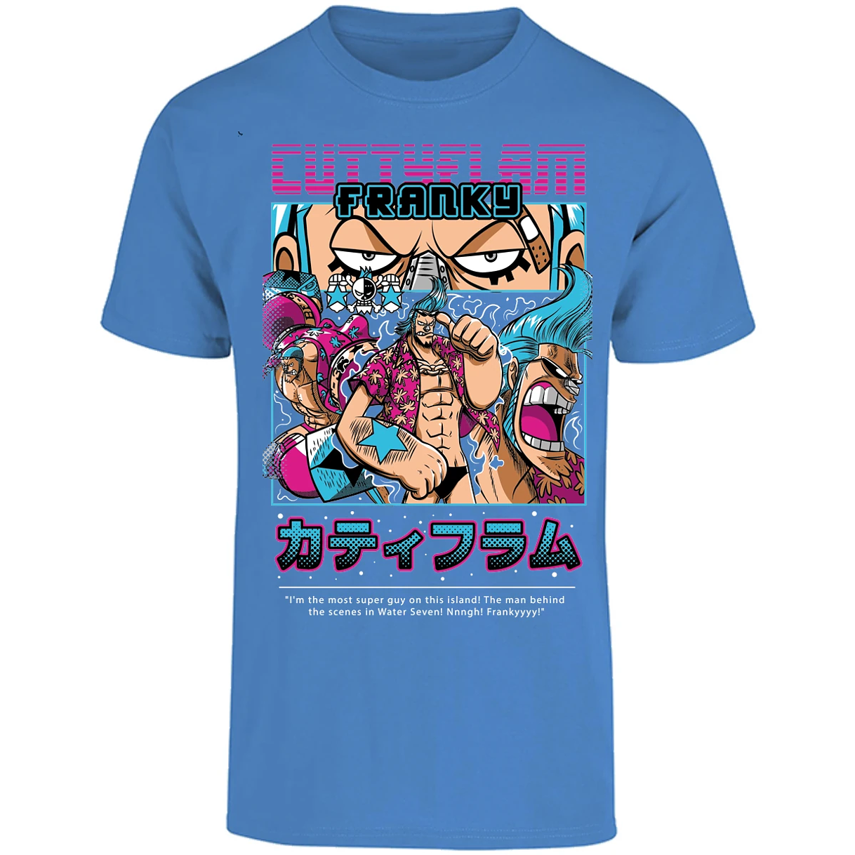 Playera One Piece Frankie Anime para Adulto 21