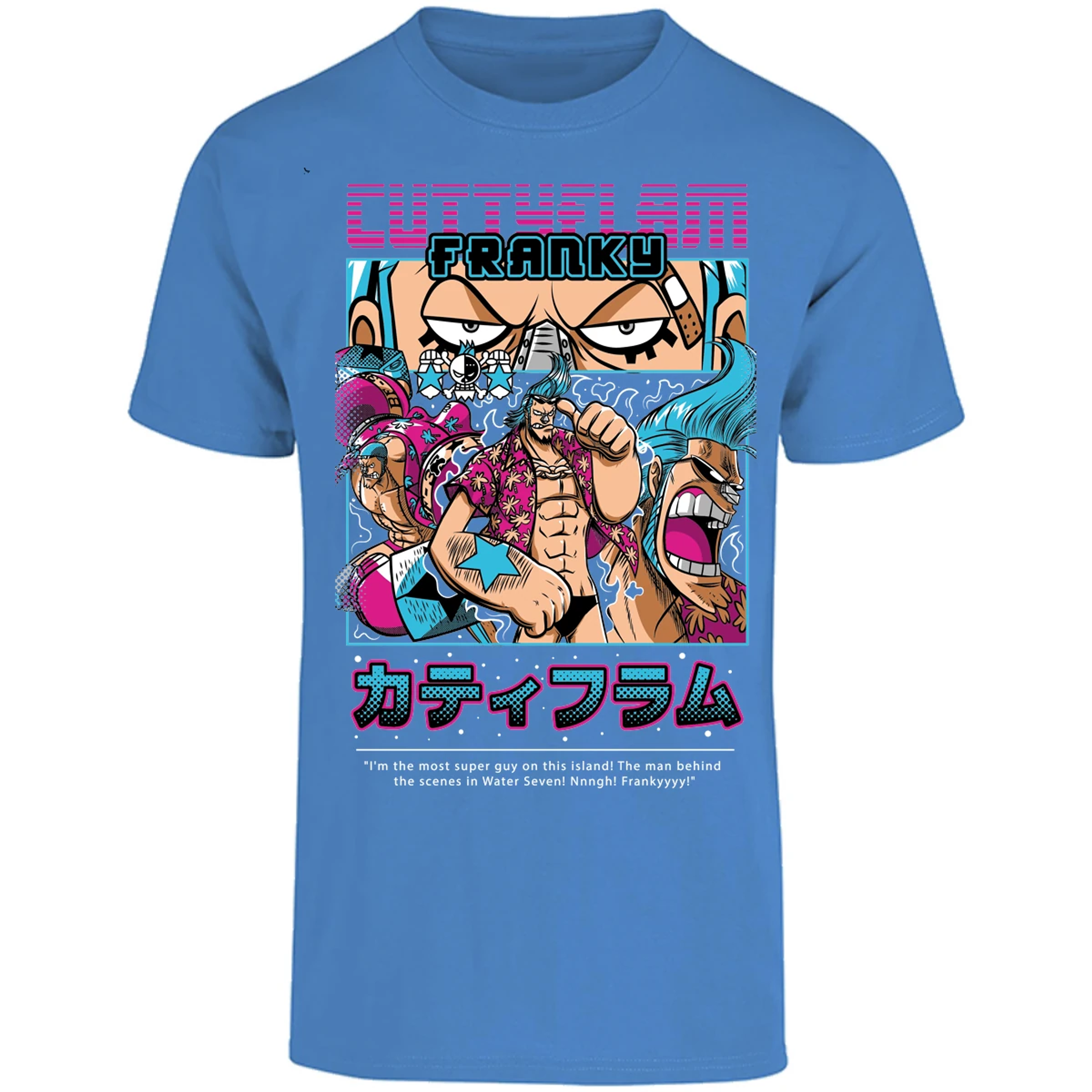 Playera One Piece Frankie Anime para Adulto 21