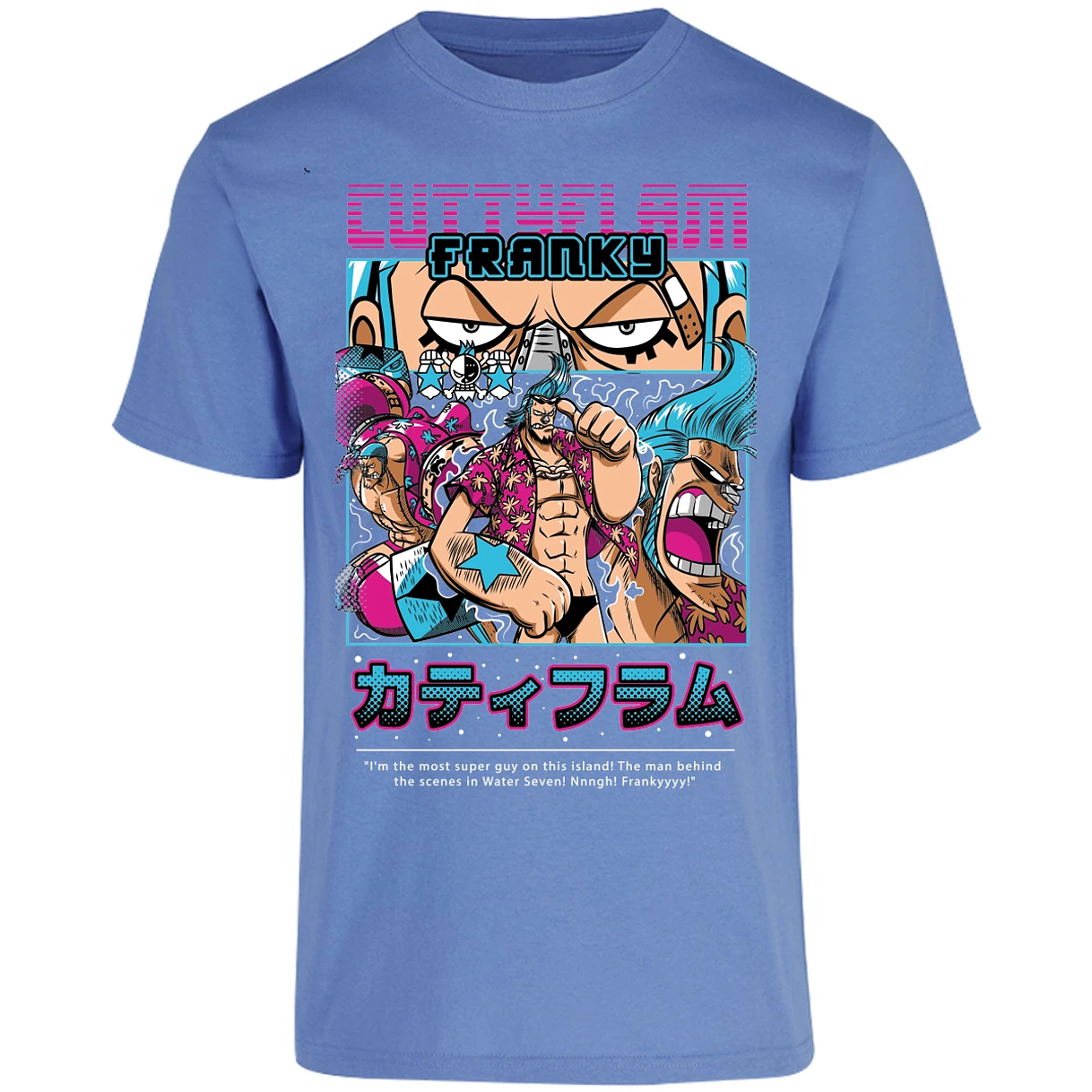 Playera One Piece Frankie Anime para Adulto 22