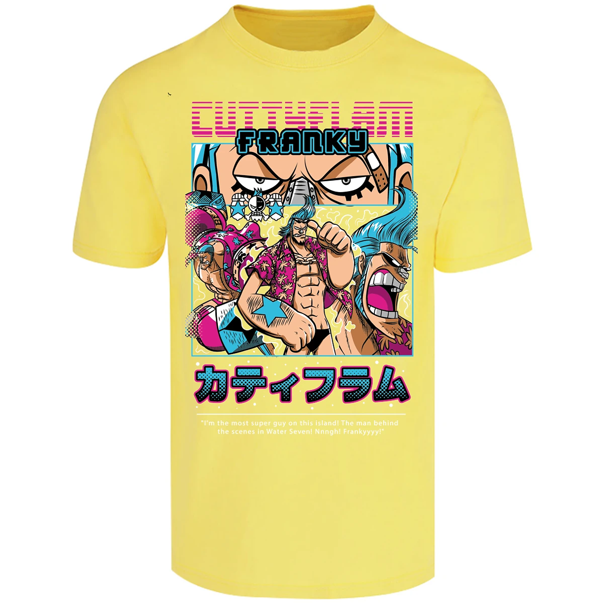 Playera One Piece Frankie Anime para Adulto 24
