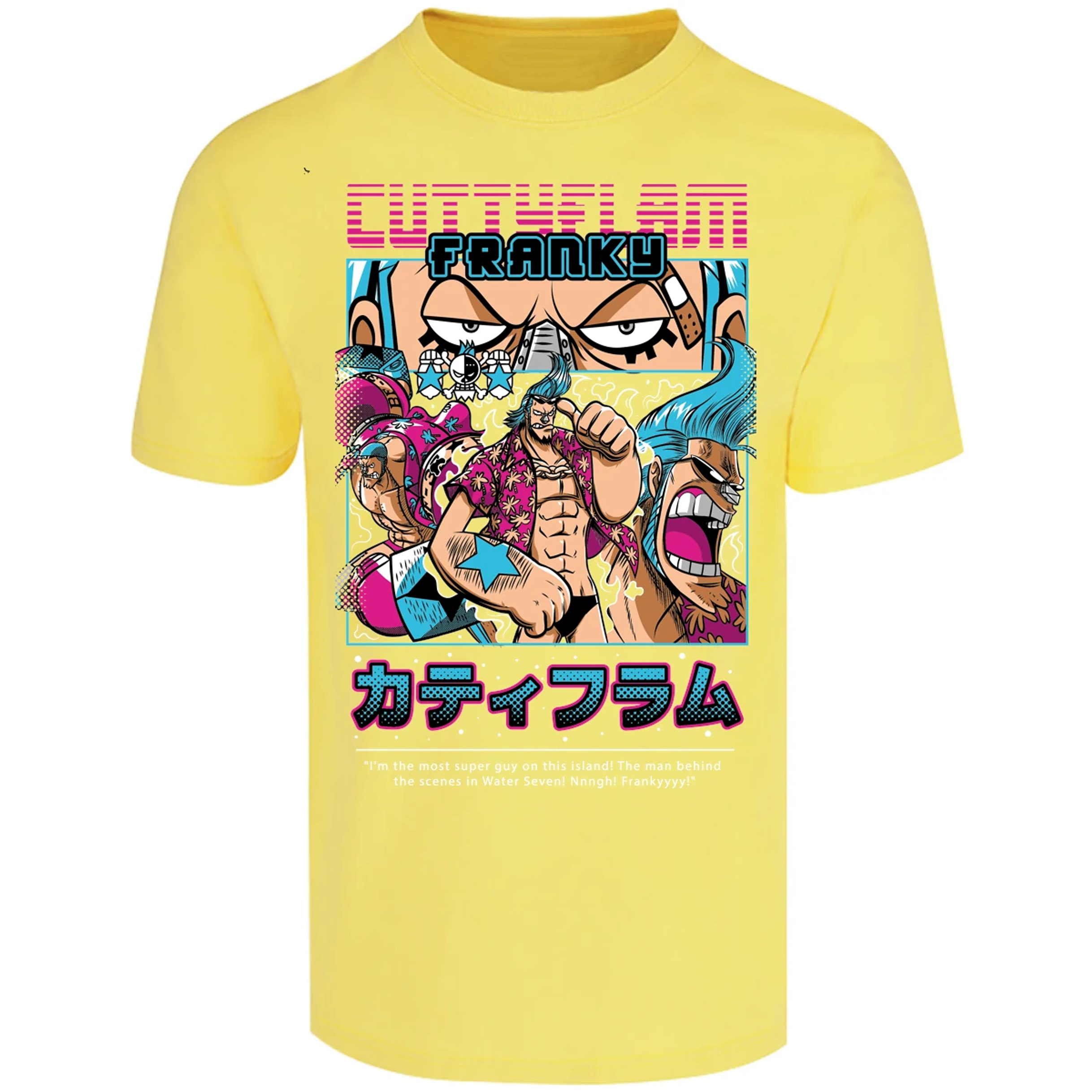 Playera One Piece Frankie Anime para Adulto 24