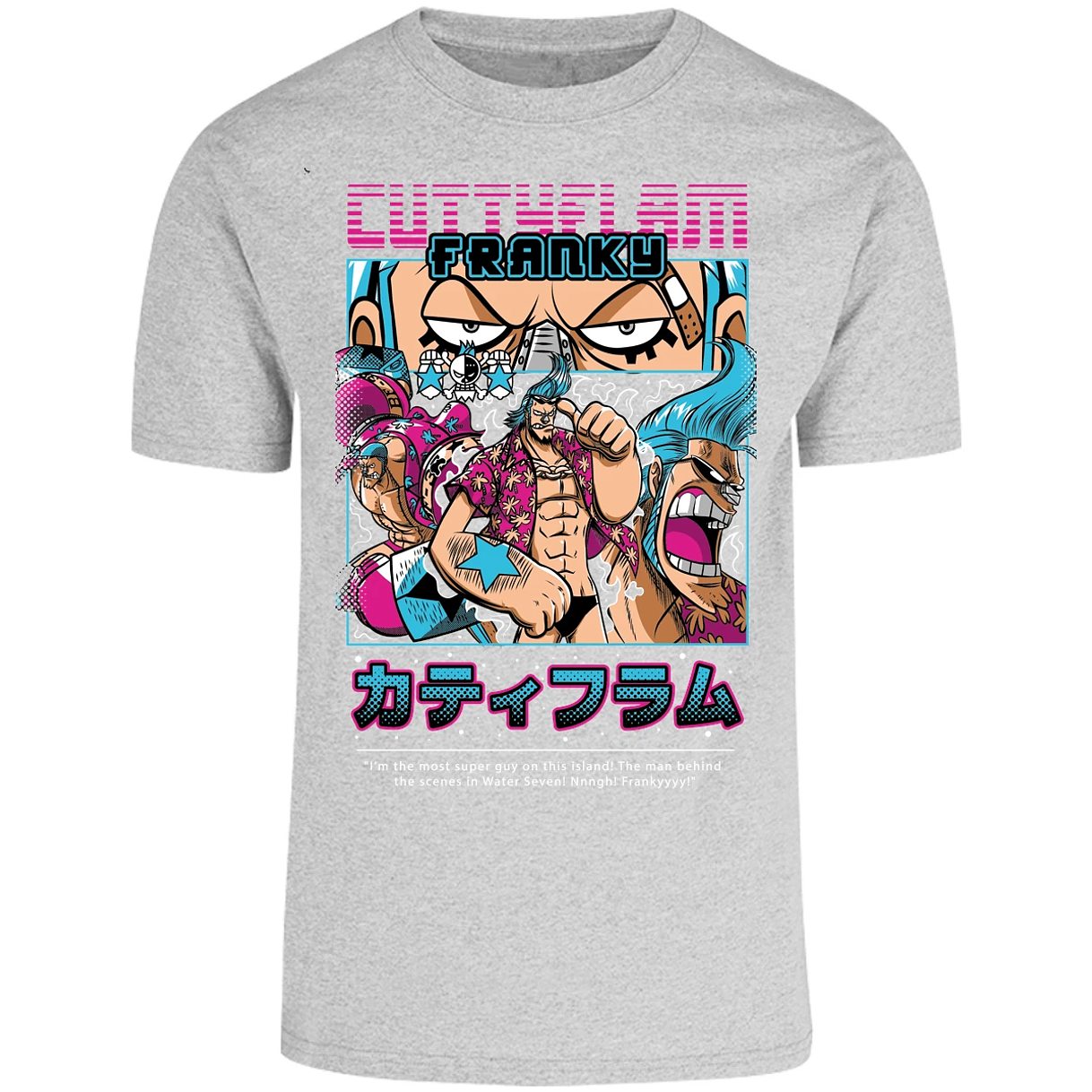 Playera One Piece Frankie Anime para Adulto 25