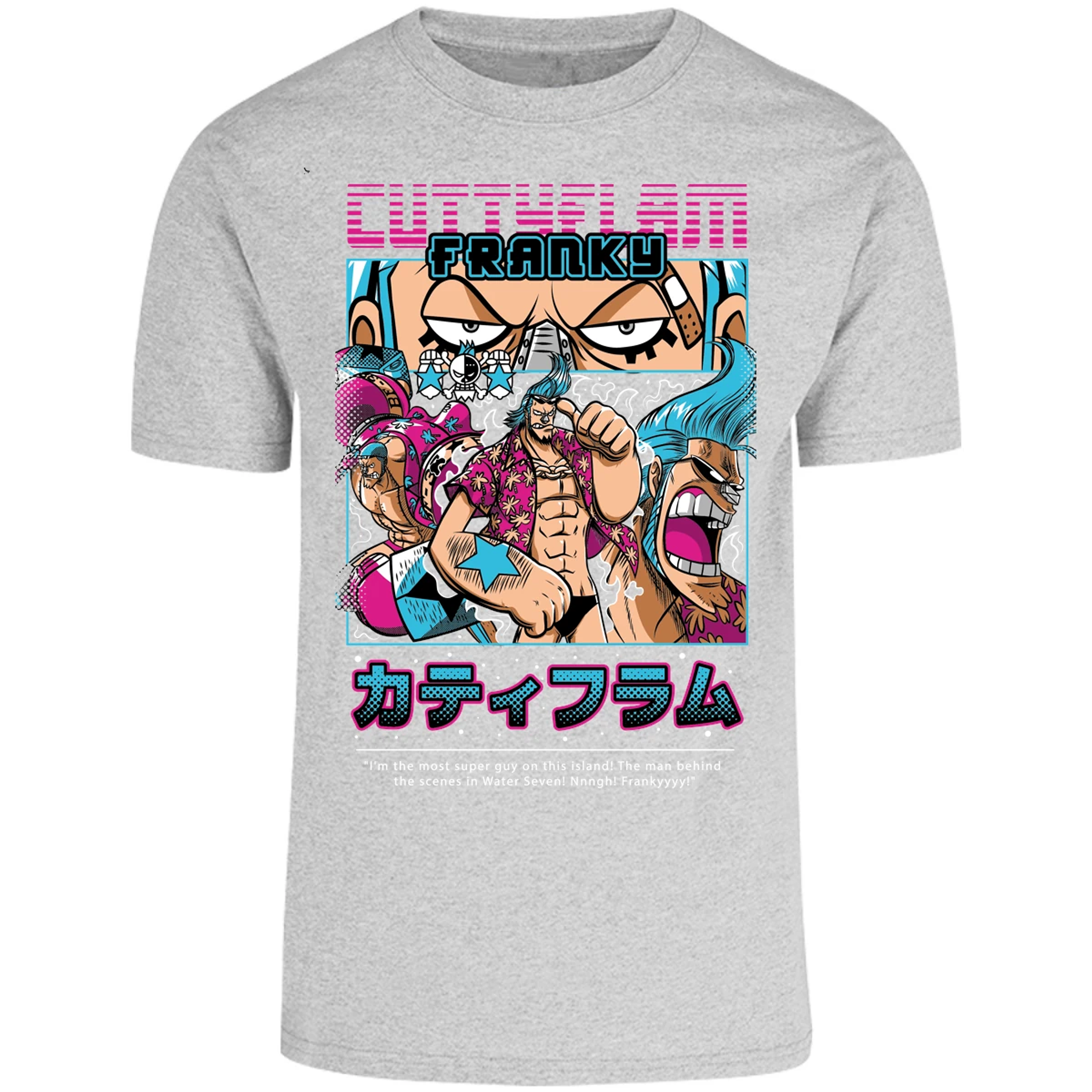 Playera One Piece Frankie Anime para Adulto 25