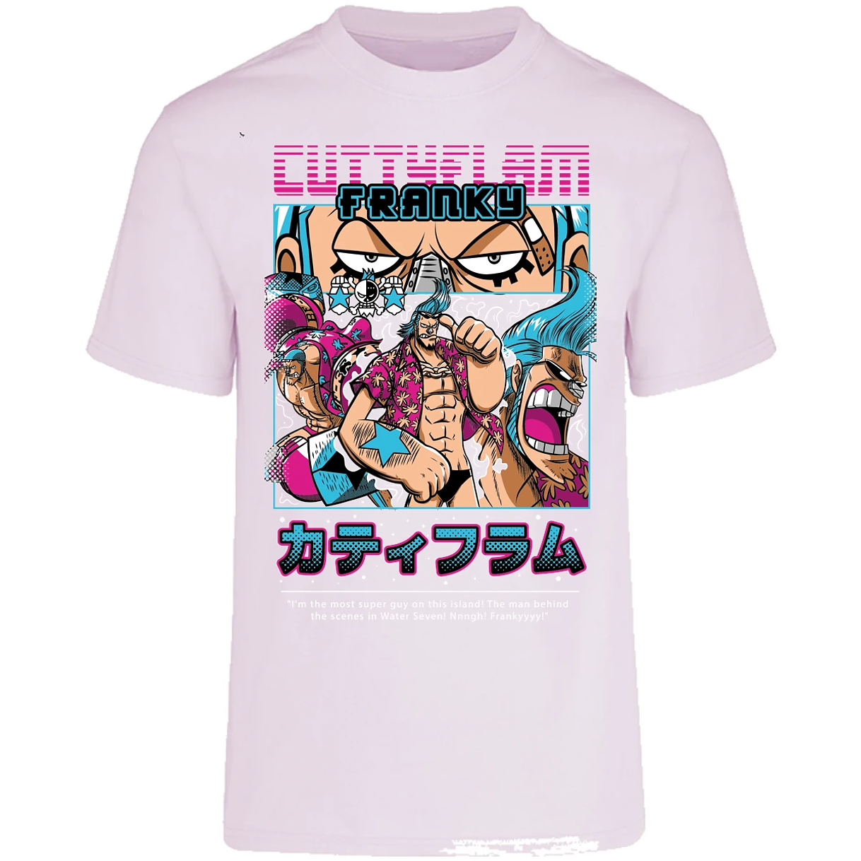 Playera One Piece Frankie Anime para Adulto 28