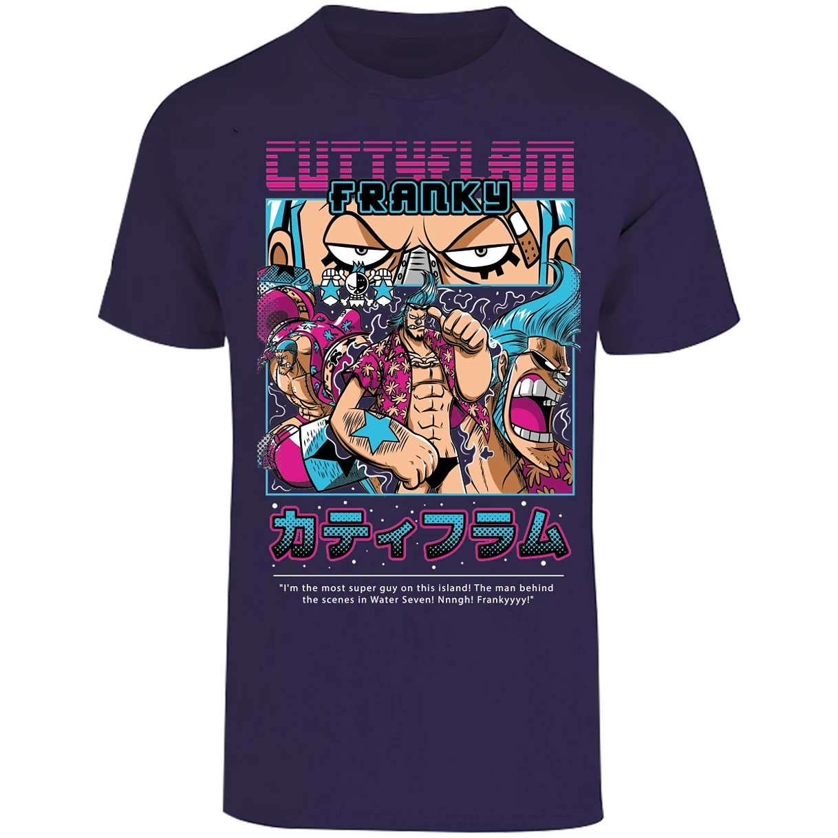 Playera One Piece Frankie Anime para Adulto 31