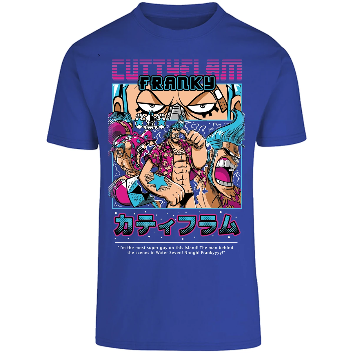 Playera One Piece Frankie Anime para Adulto 32