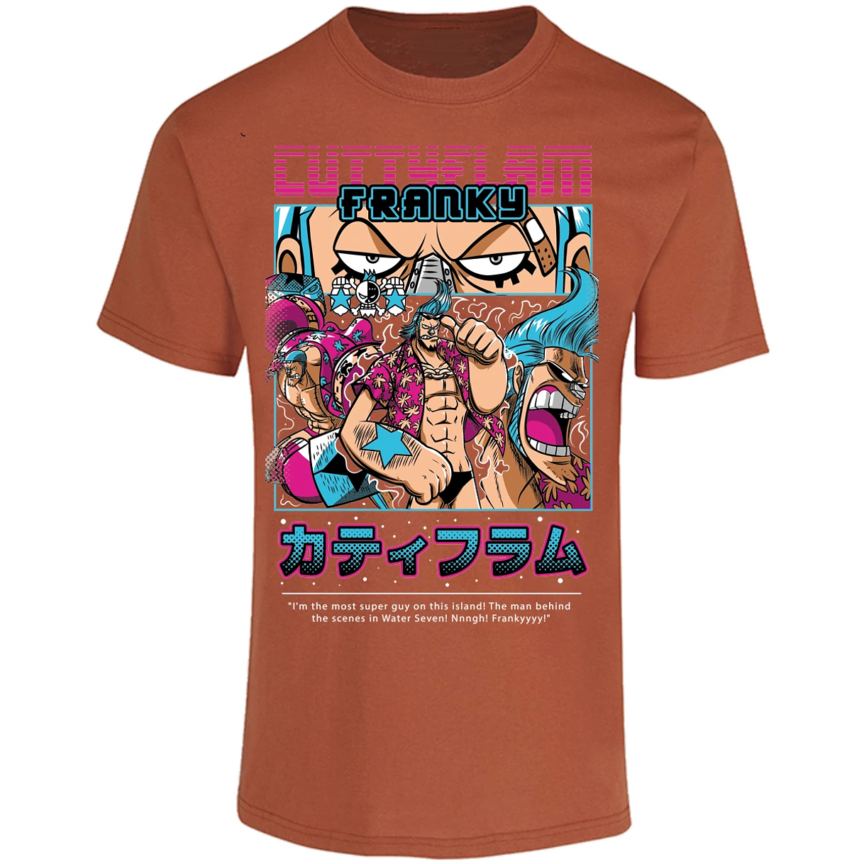 Playera One Piece Frankie Anime para Adulto 33