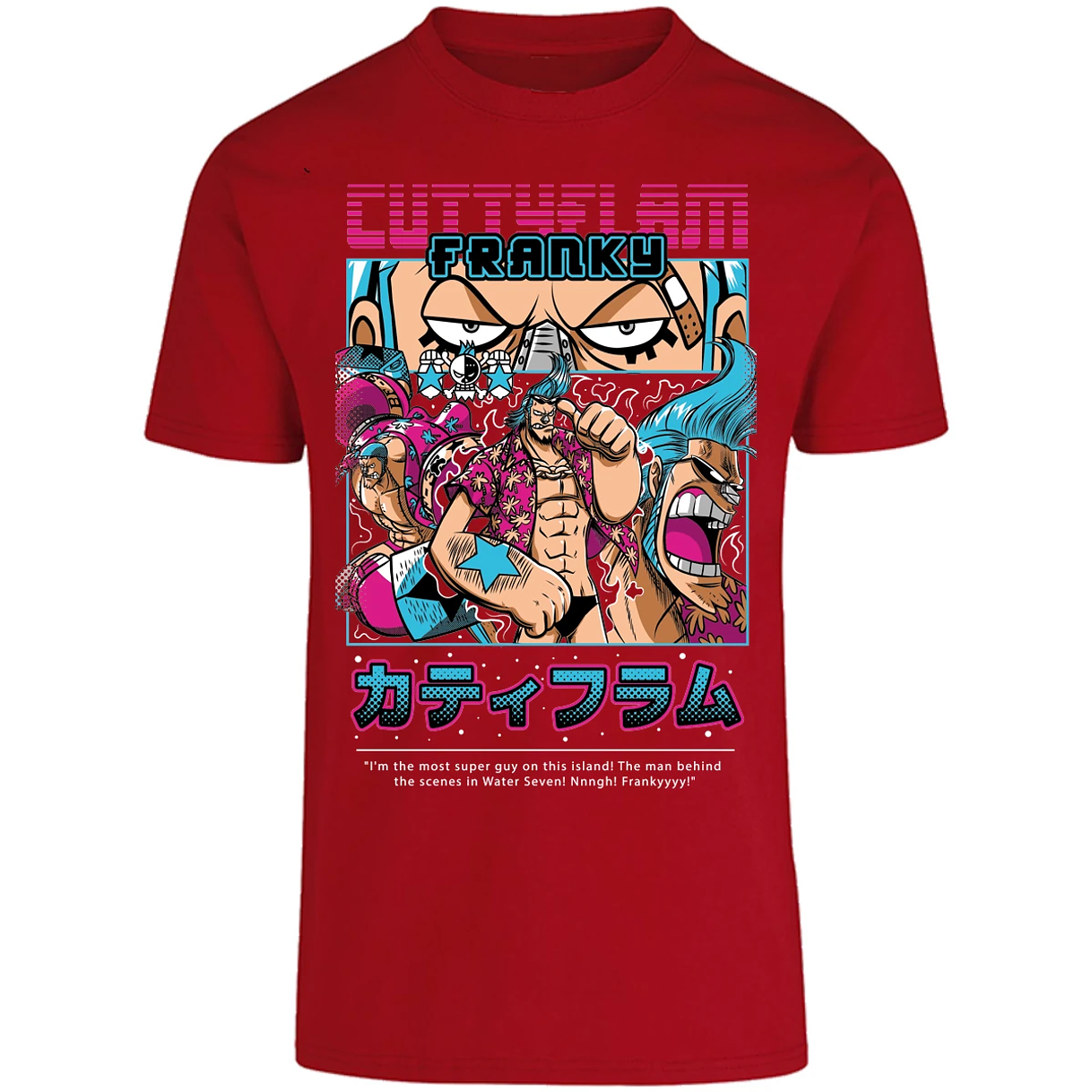 Playera One Piece Frankie Anime para Adulto 37
