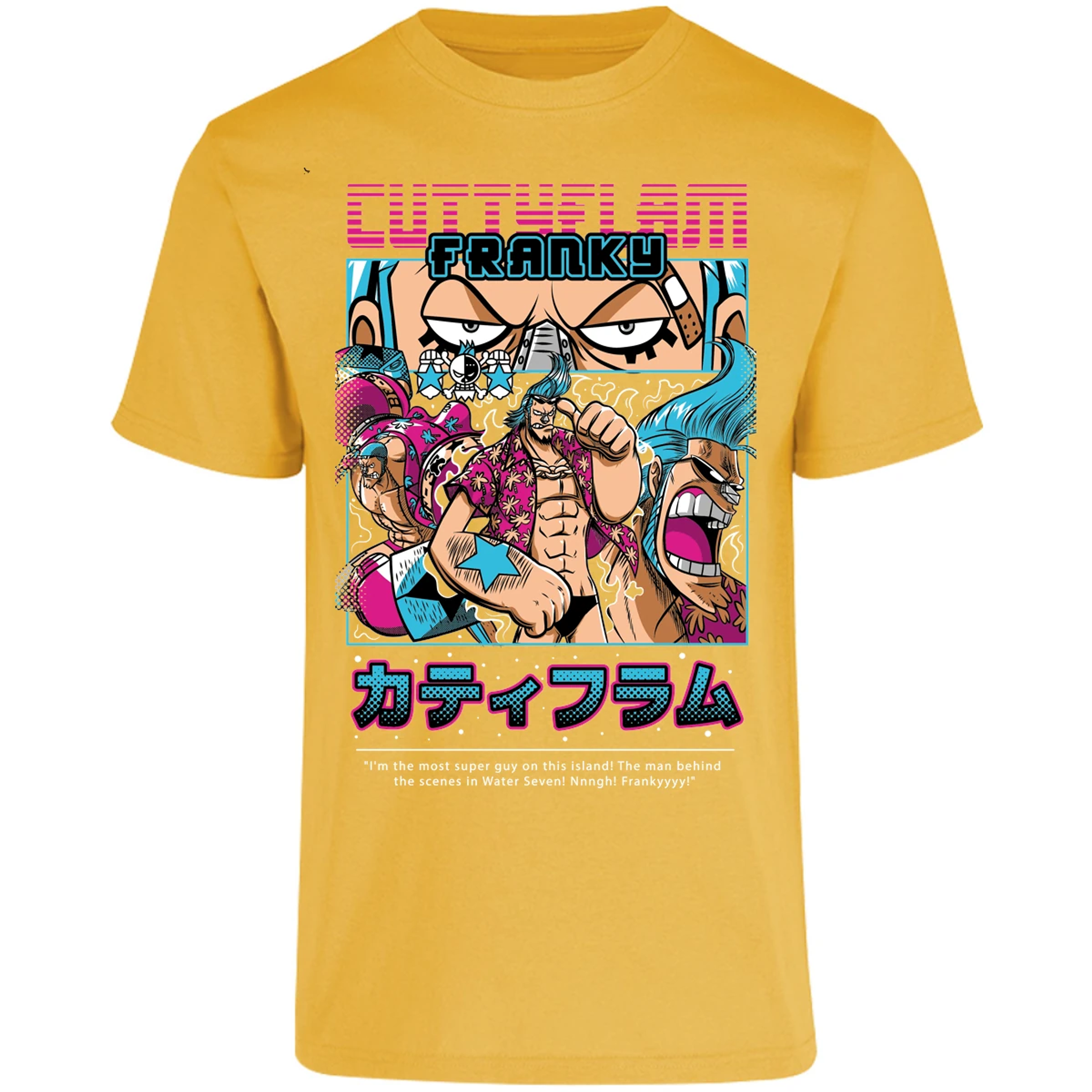Playera One Piece Frankie Anime para Adulto 39